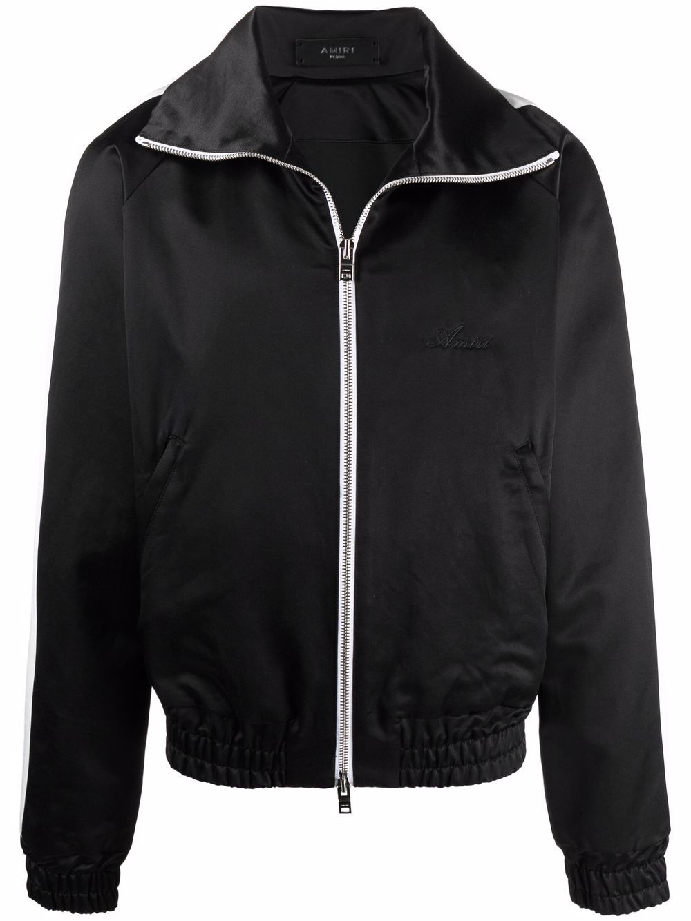 Sateen Zipped Track Jacket Amiri – Гарантія оригінальності – боковий вид