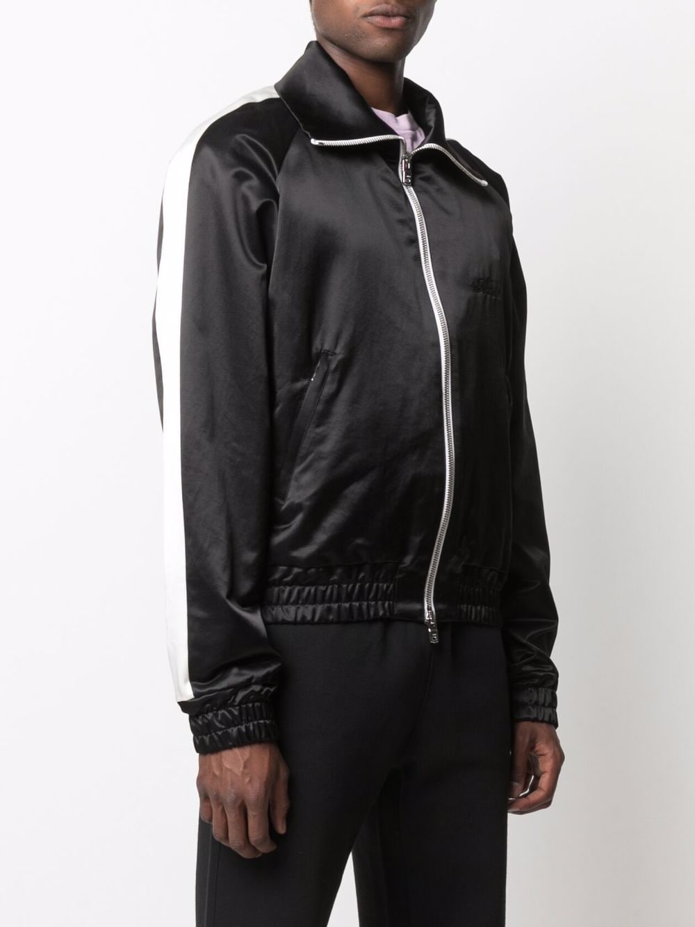 Sateen Zipped Track Jacket Amiri – Гарантія оригінальності – збільшений вид