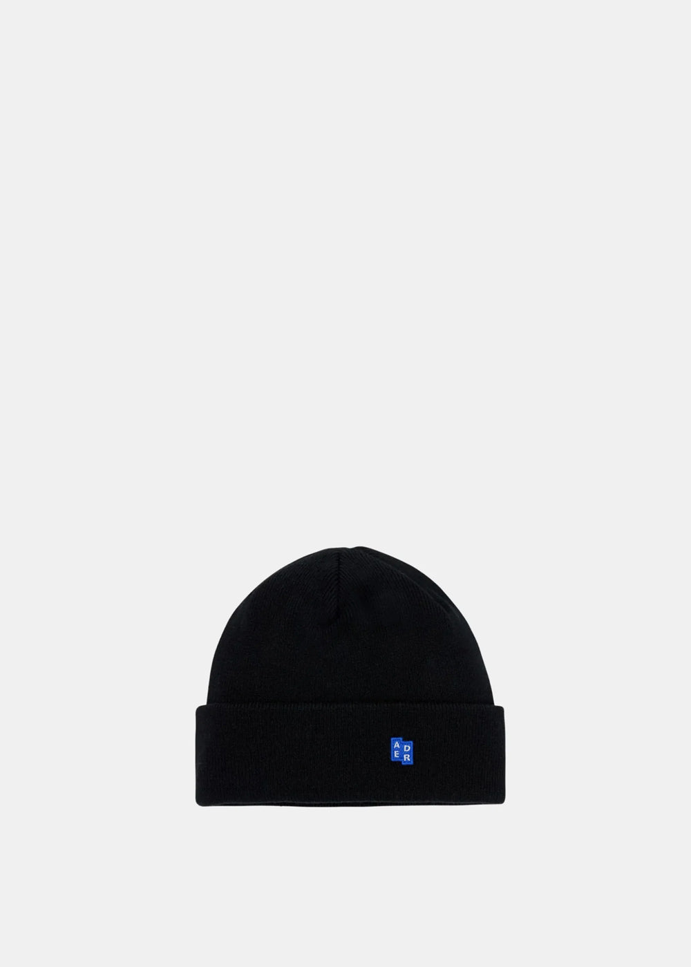 Black Logo-Embroidered Beanie Ader error оригінал – Купити в Україні – боковий вид