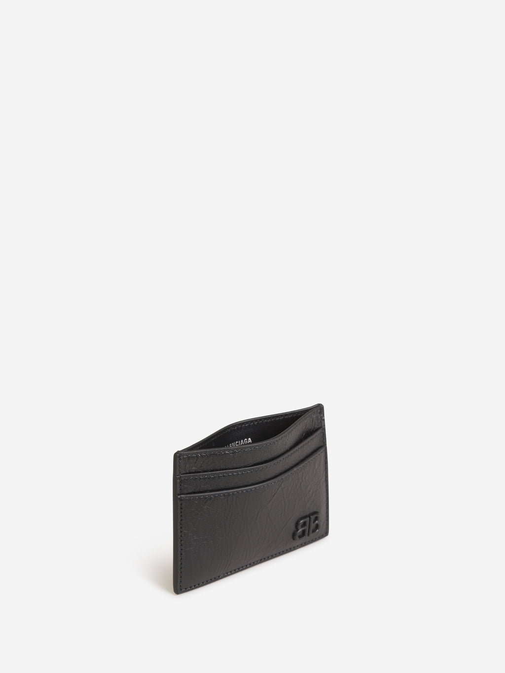 Logo Leather Card Holder Balenciaga – Гарантія оригінальності – вид ззаду