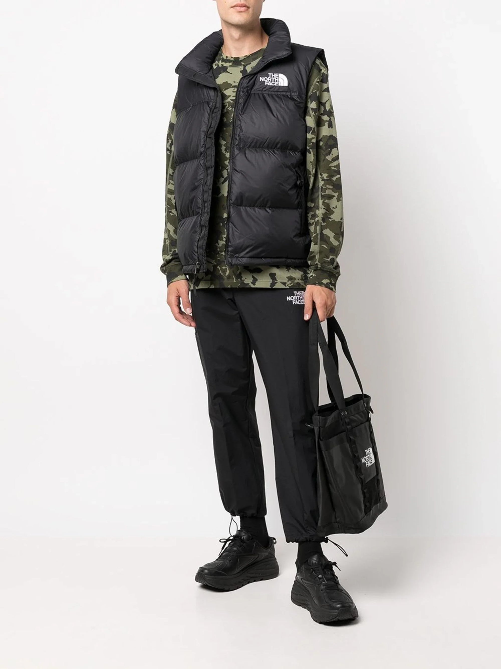 1996 Retro Nuptse Vest The north face – Гарантія оригінальності – вид ззаду