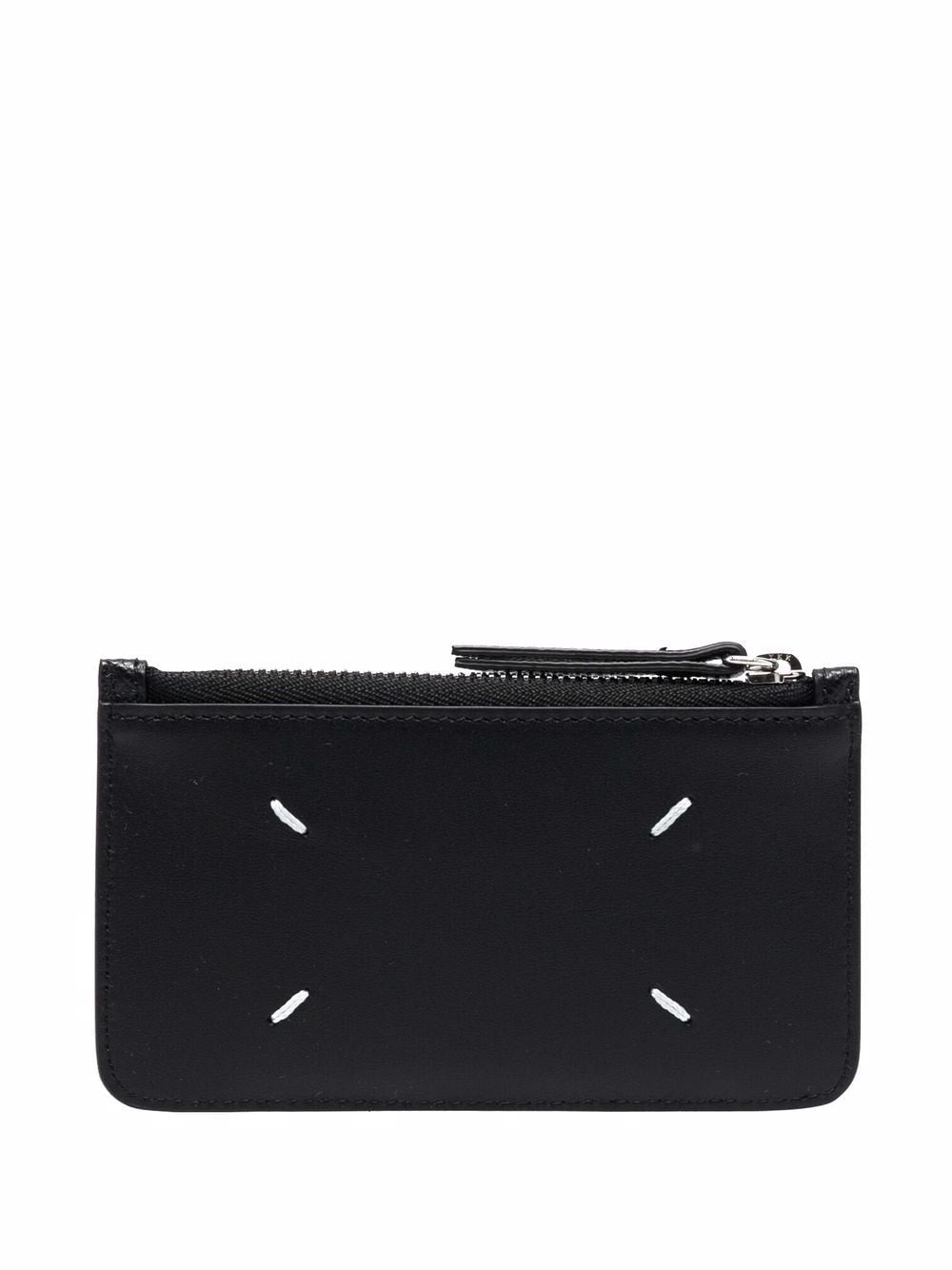 Оригінальна Four-Stitch Logo Wallet Maison margiela – боковий вид