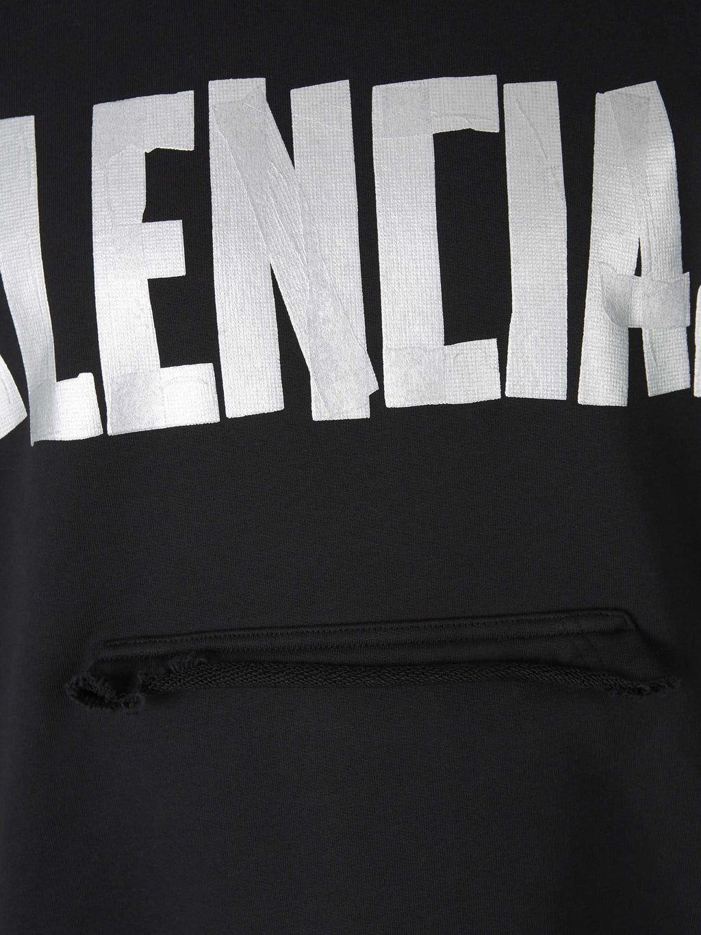 Logo Printed Sweatshirt Balenciaga – Гарантія оригінальності – збільшений вид