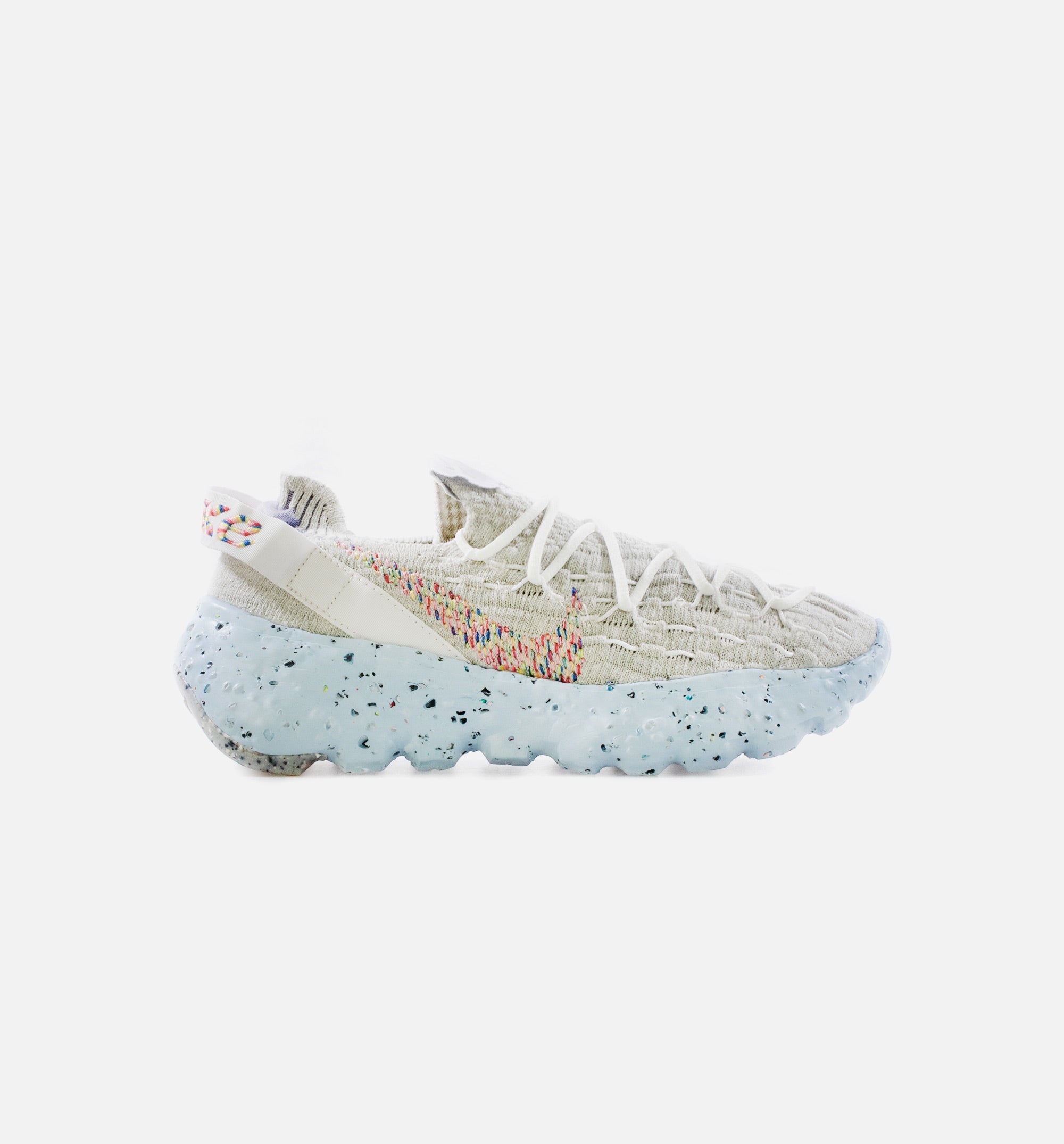 Space Hippie 04 White Multi Mens Lifestyle Shoe Nike – Гарантія оригінальності – боковий вид
