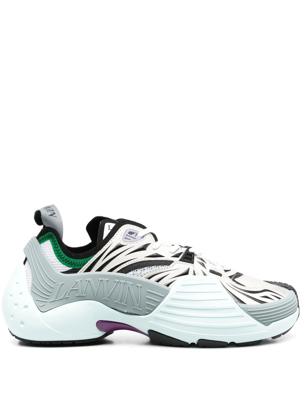 Climbing Panelled Sneakers Lanvin оригінал – Купити в Україні – боковий вид