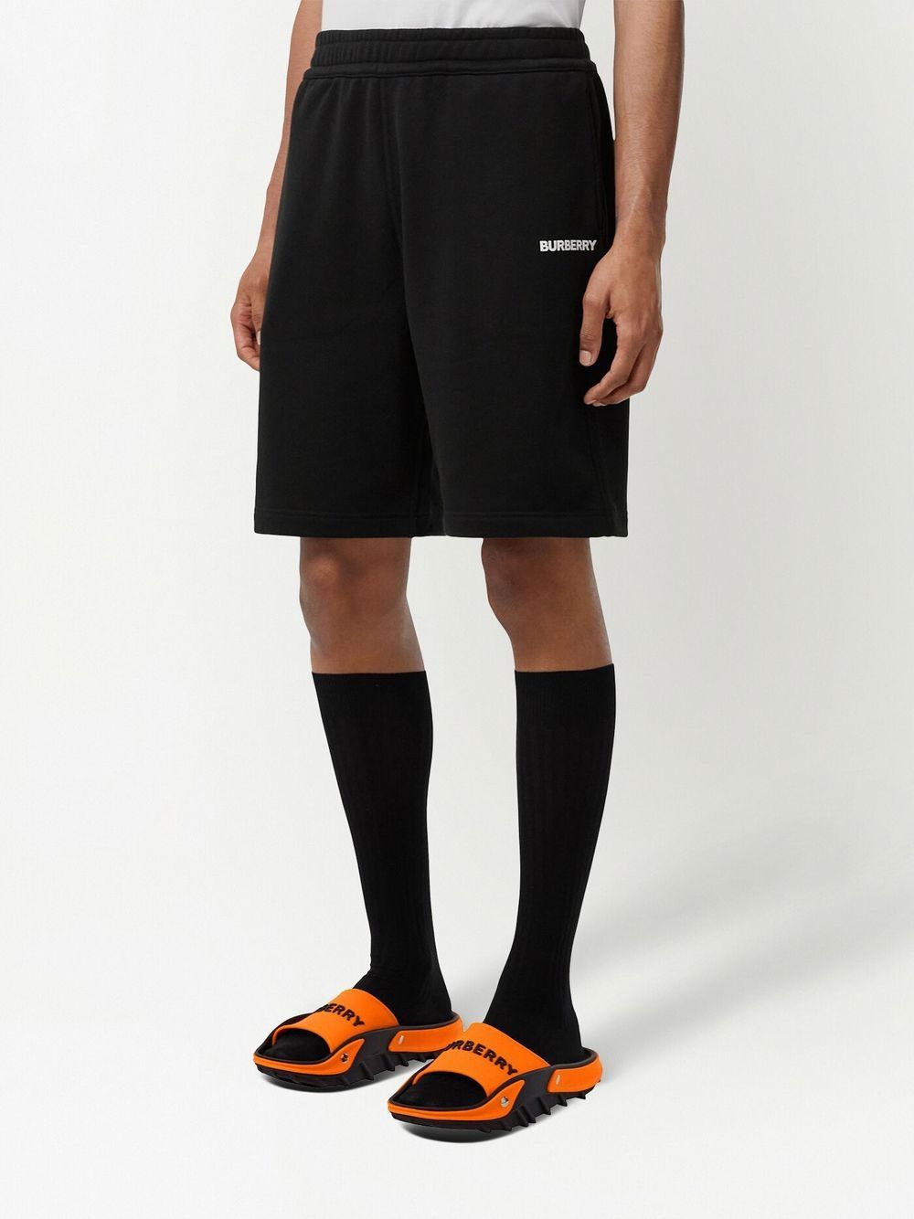 Logo-Print Track Shorts Burberry – Гарантія оригінальності – збільшений вид