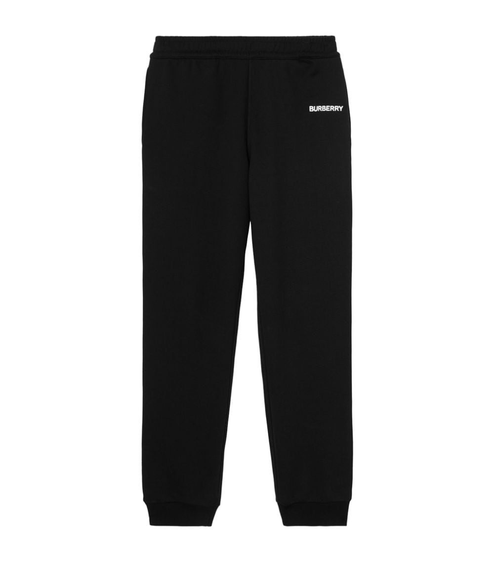 Logo-Print Track Pants Burberry – Гарантія оригінальності – боковий вид