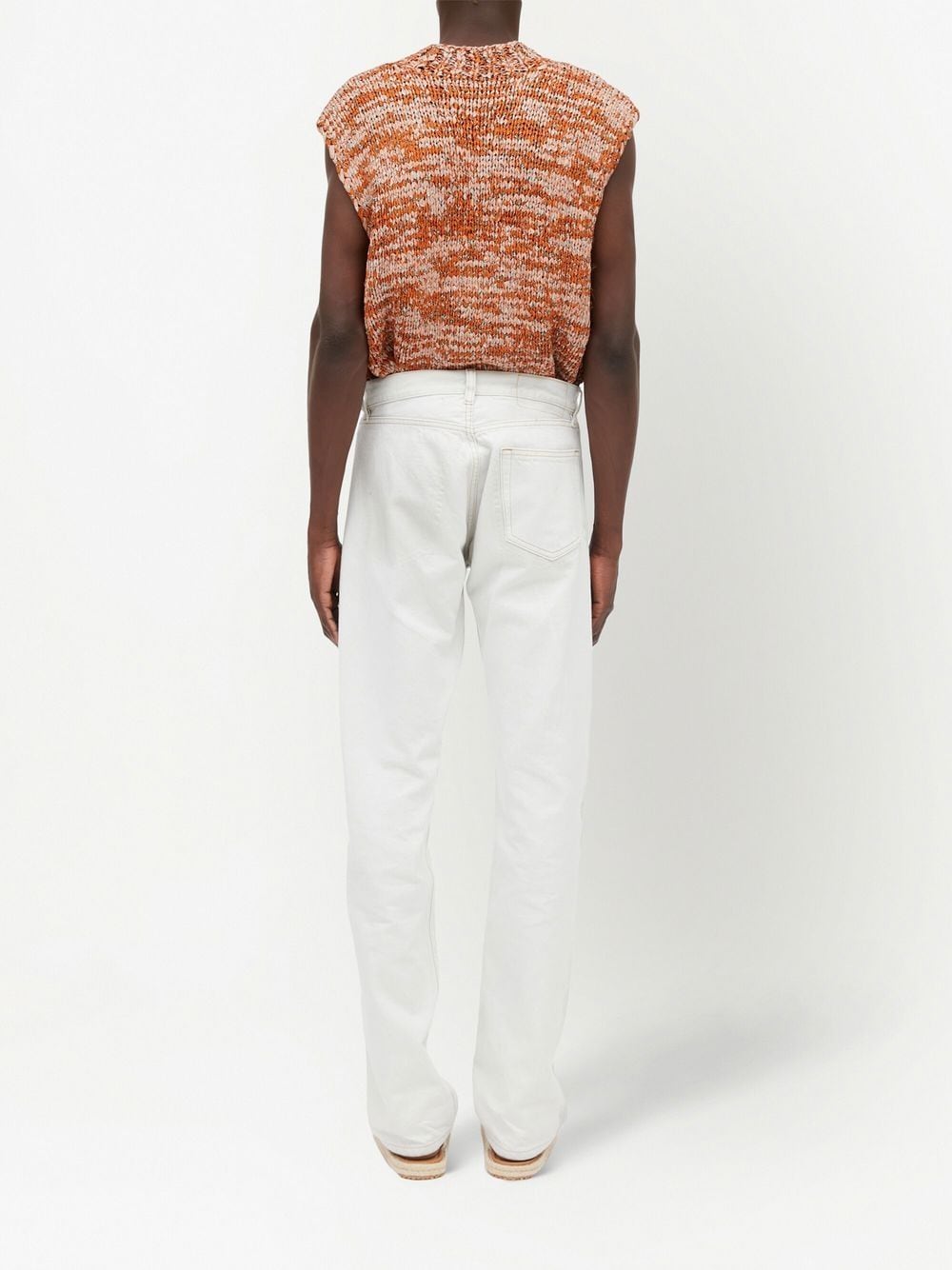 Straight-Leg MID-Rise Jeans Maison margiela – Гарантія оригінальності – вид ззаду