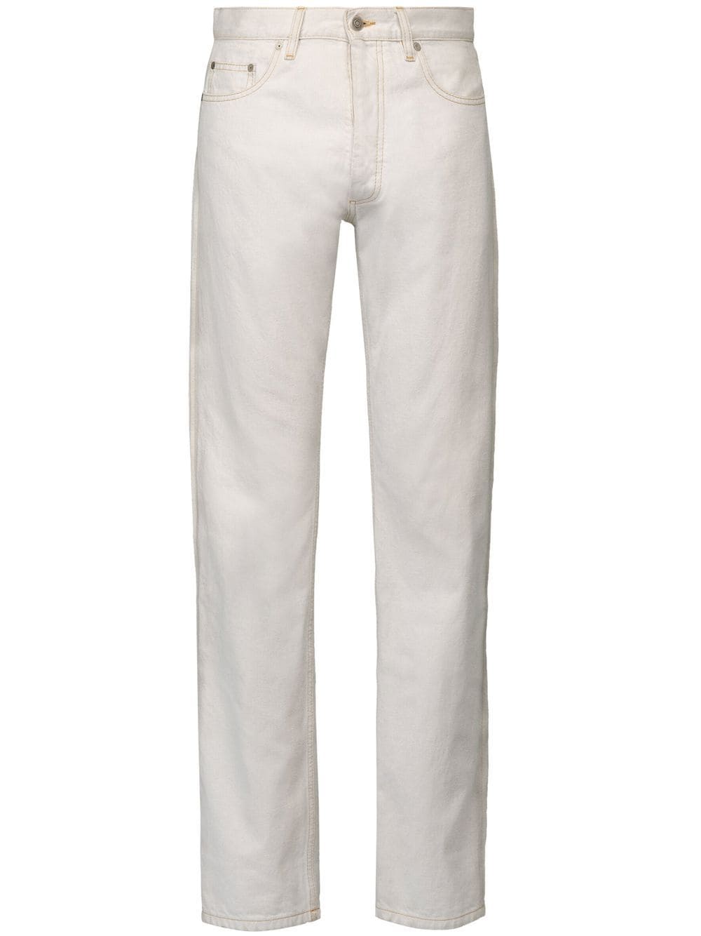 Straight-Leg MID-Rise Jeans Maison margiela – Гарантія оригінальності – боковий вид