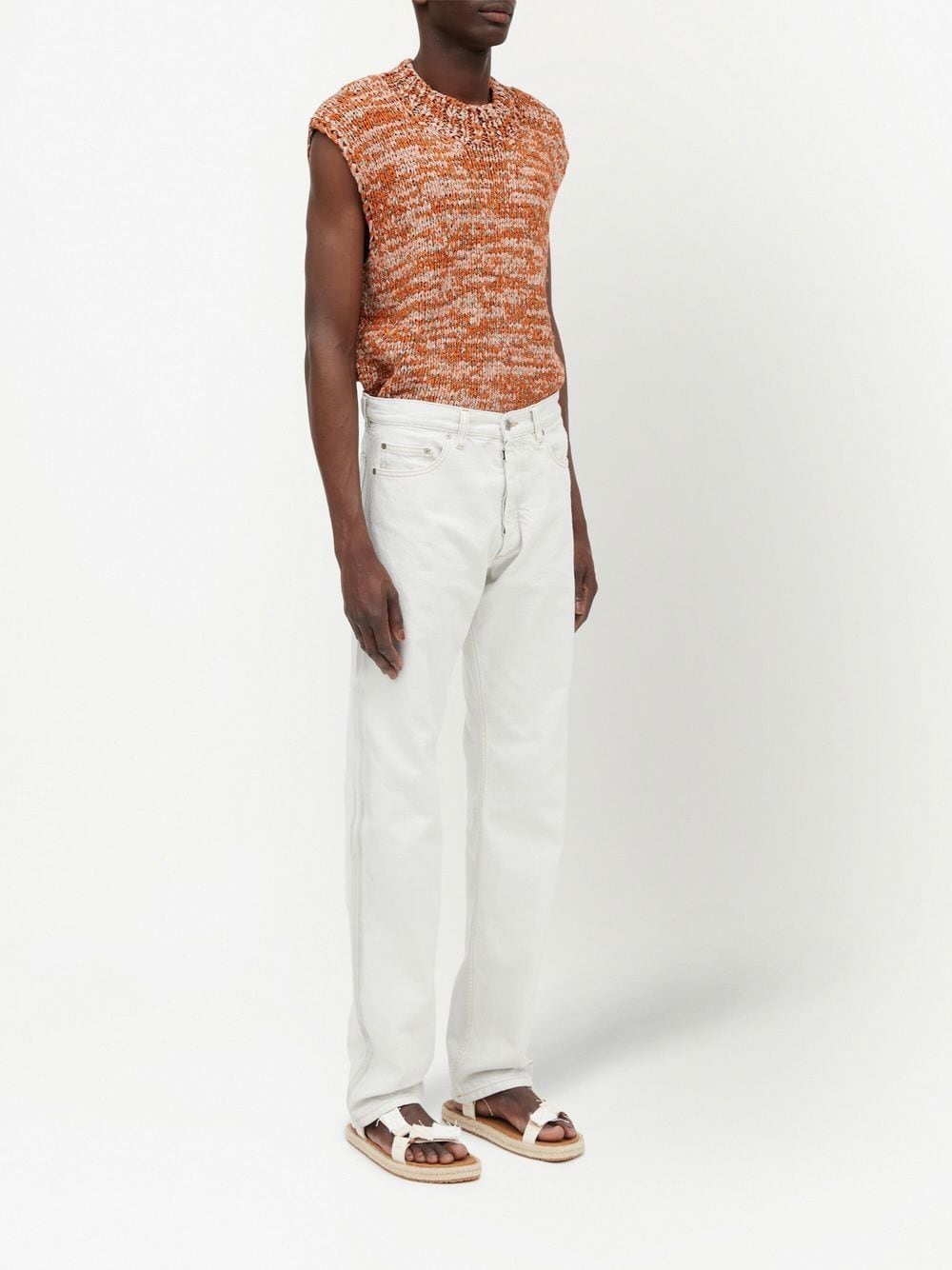Straight-Leg MID-Rise Jeans Maison margiela – Гарантія оригінальності – детальний вид