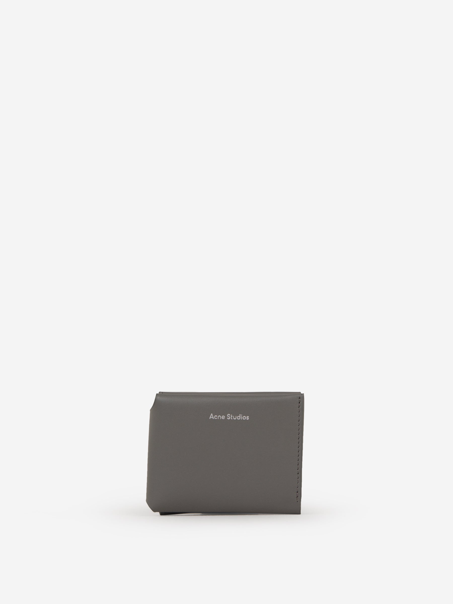 Logo Bifold Wallet Acne studios – Гарантія оригінальності – боковий вид