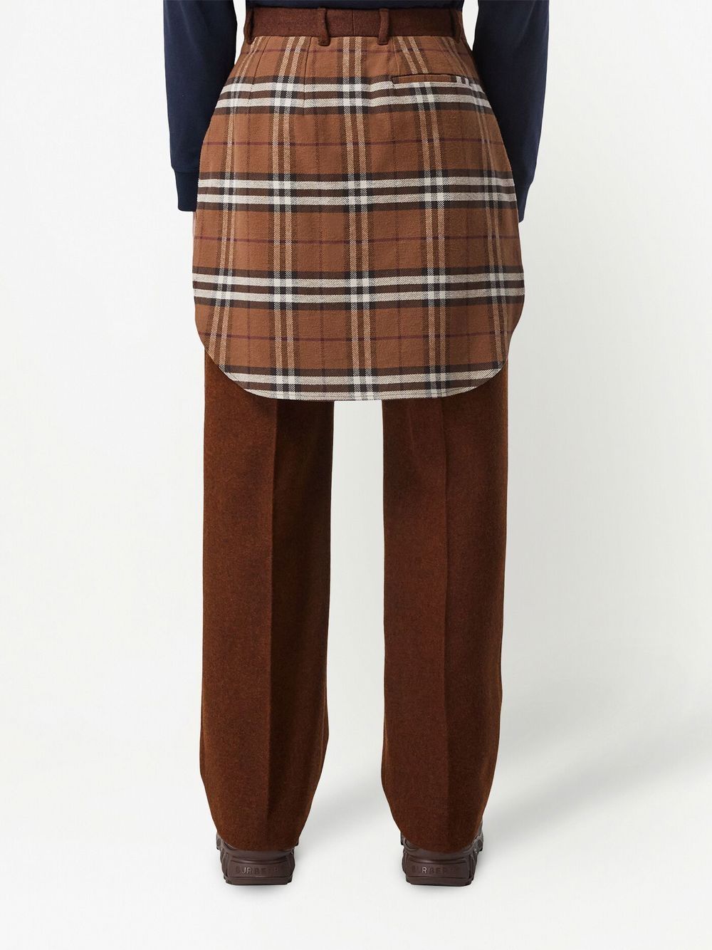 Оригінальна Pleated Wide-Leg Trousers Burberry – детальний вид