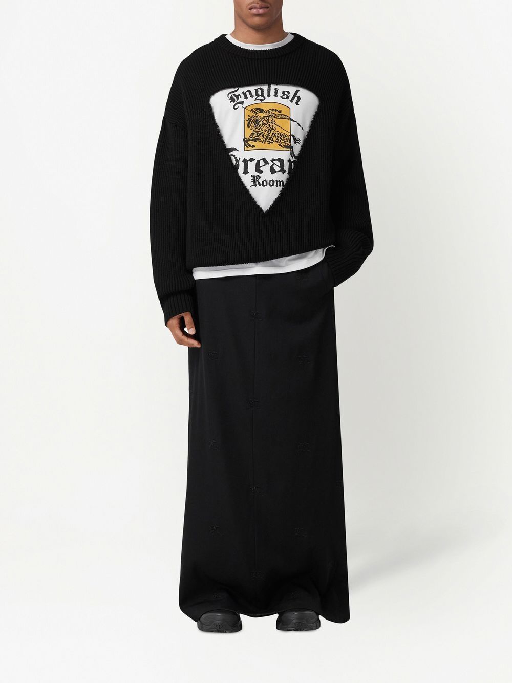 Оригінальна Cut-Out Wool Jumper Burberry – детальний вид
