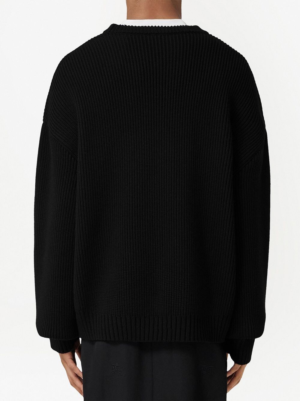 Оригінальна Cut-Out Wool Jumper Burberry – збільшений вид