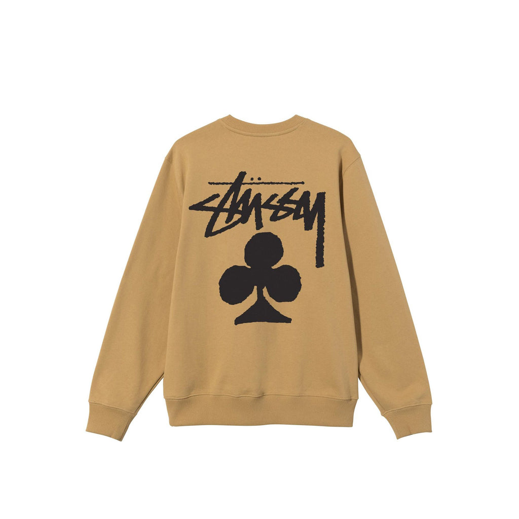 Оригінальна Mens Club Khaki Crew Stussy – вид ззаду