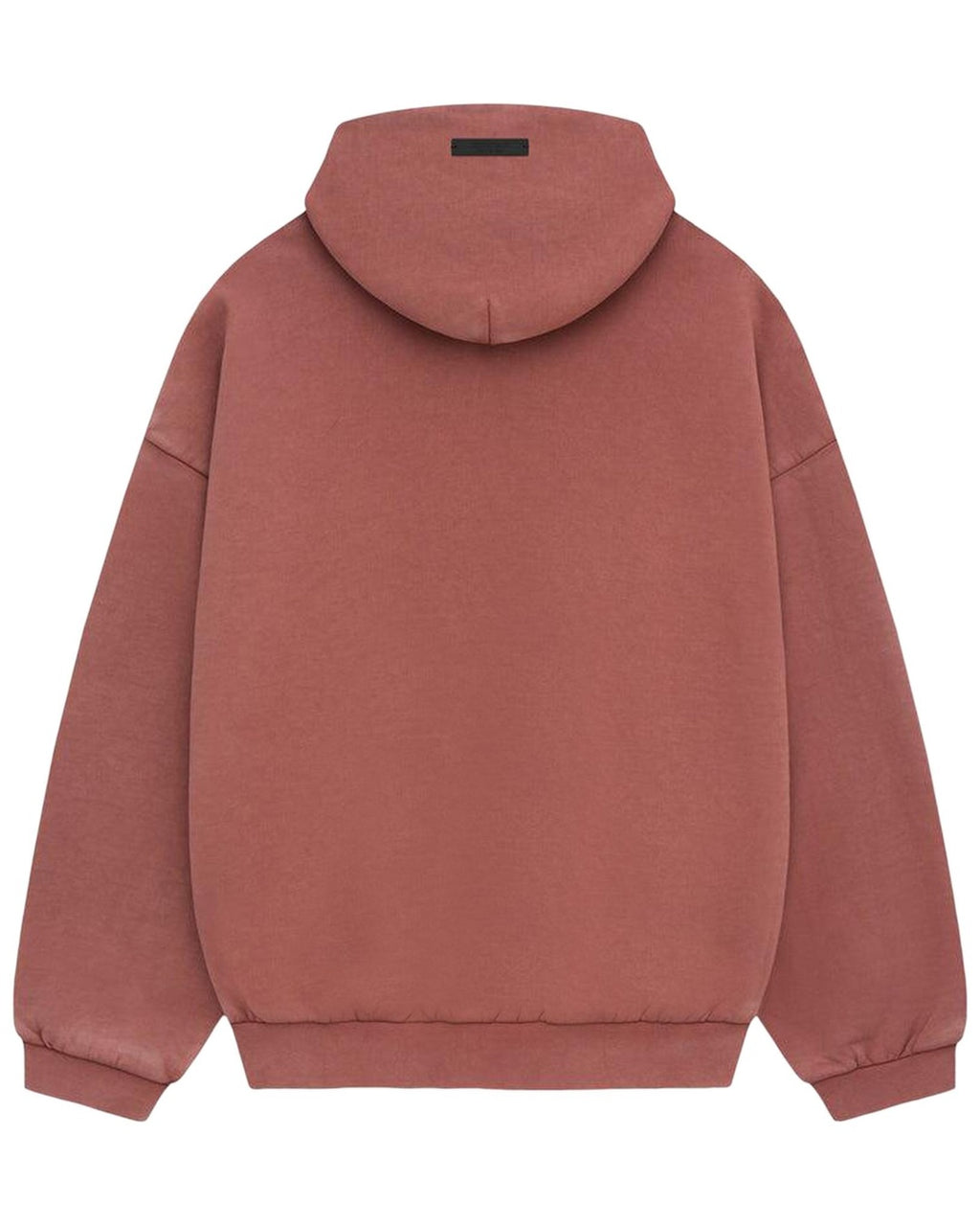 Essentials Crimson Fraternity Heavy Fleece Hoodie Fear of god оригінал – Купити в Україні – вид ззаду
