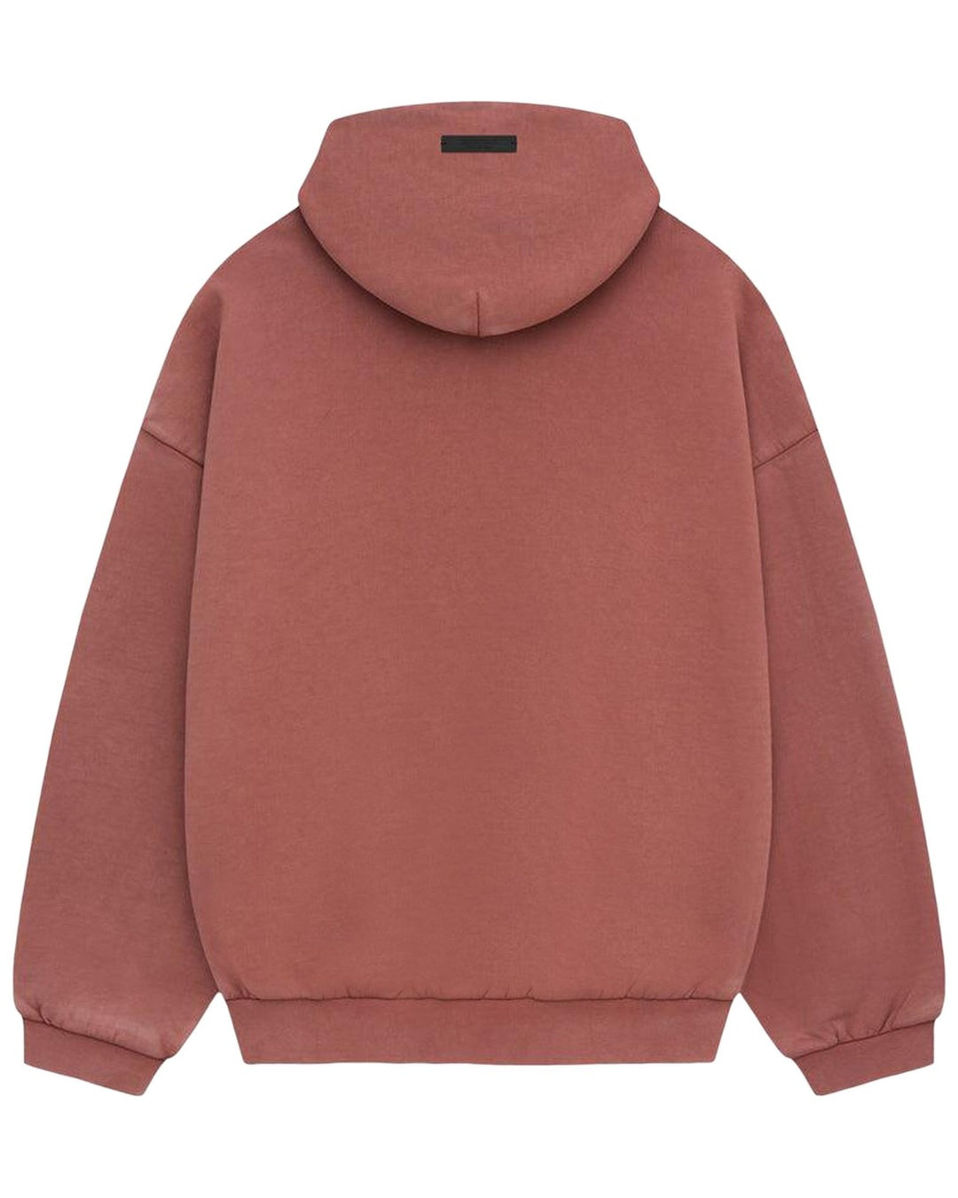 Essentials Crimson Fraternity Heavy Fleece Hoodie Fear of god оригінал – Купити в Україні – вид ззаду - FEAR OF GOD