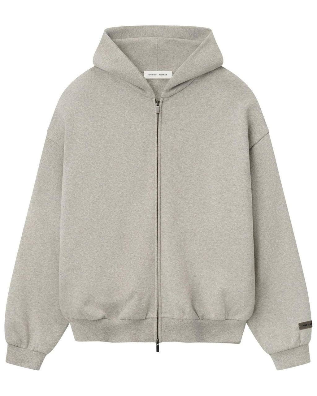 Essentials Warm Heather 90s Fit Fleece Zip Hoodie Fear of god оригінал – Купити в Україні – боковий вид