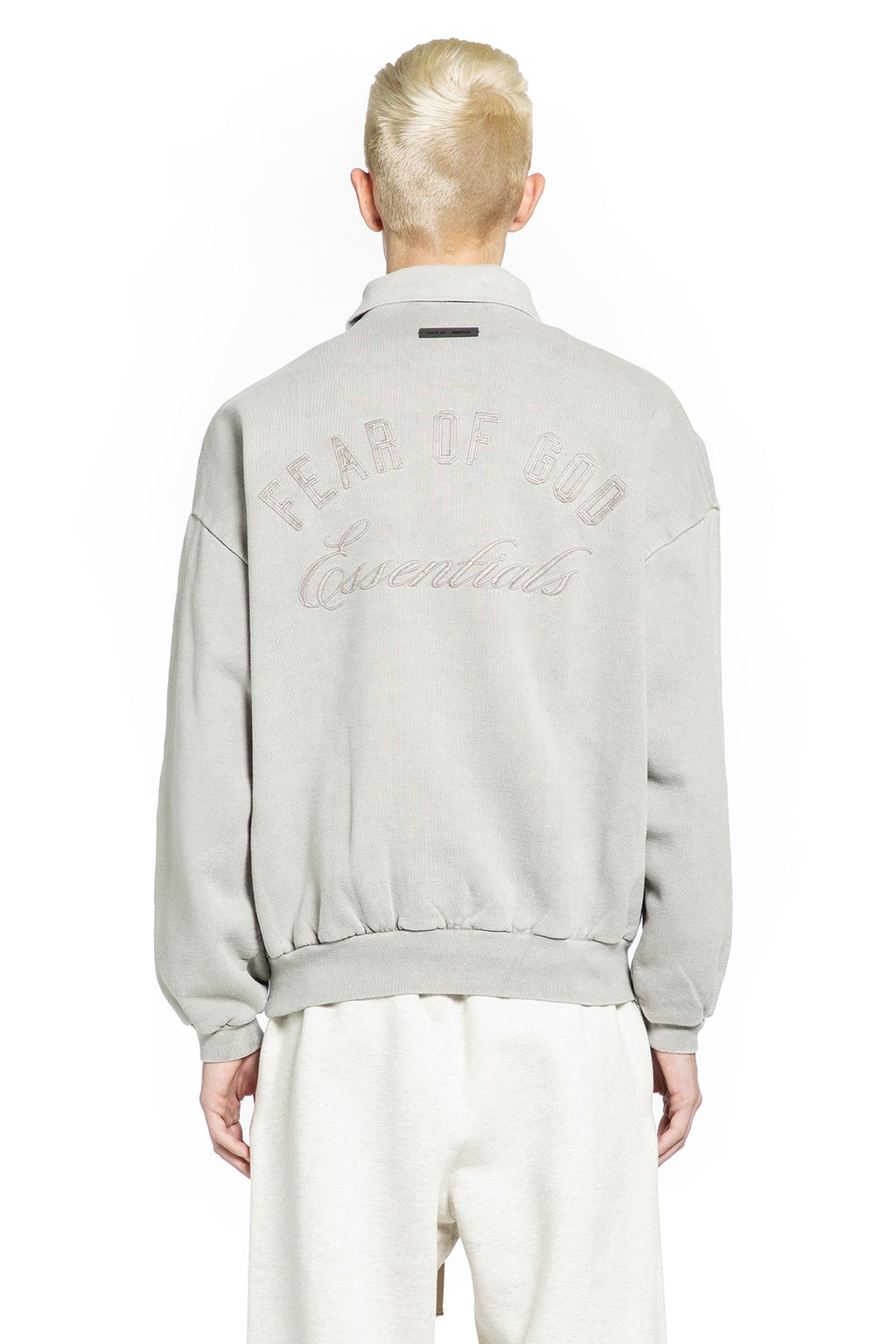 Embroidered Classic Polo Sweatshirt Fear of god – Гарантія оригінальності – збільшений вид