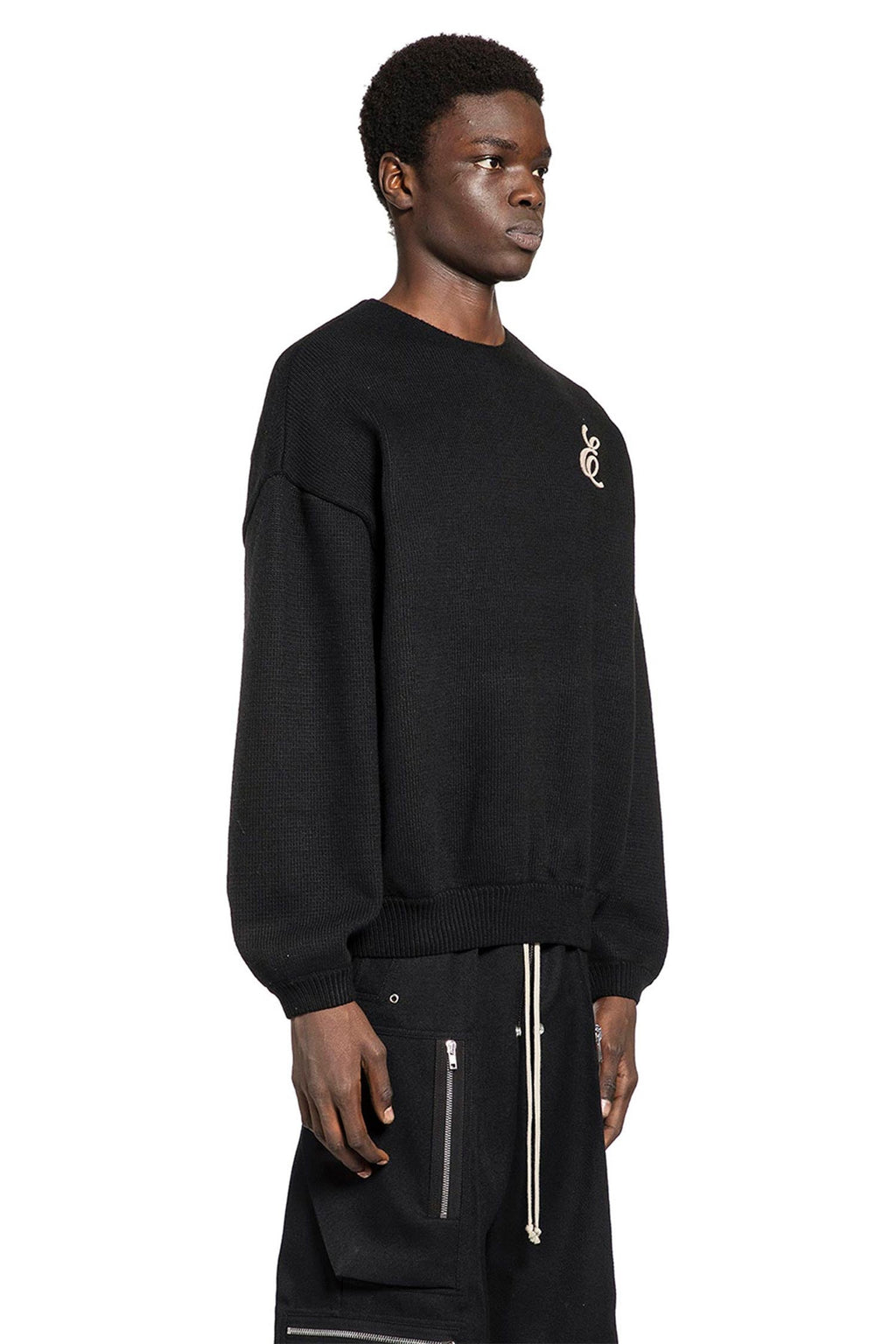 Оригінальна Waffle Crewneck Sweater Fear of god – вид ззаду