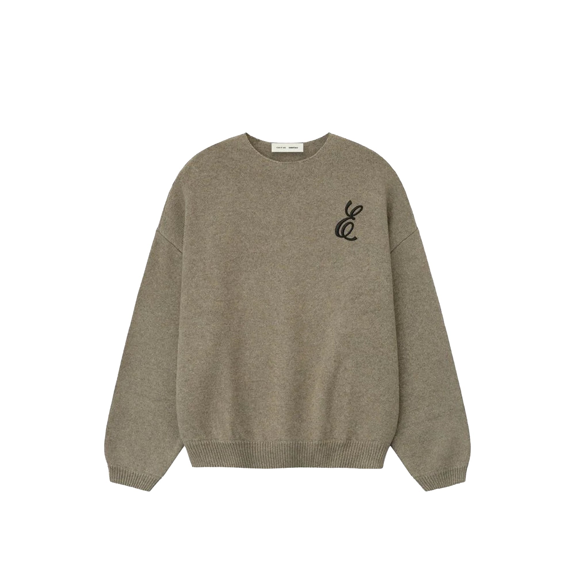 Mens Waffle Crewneck Sweater Fear of god оригінал – Купити в Україні – боковий вид - FEAR OF GOD