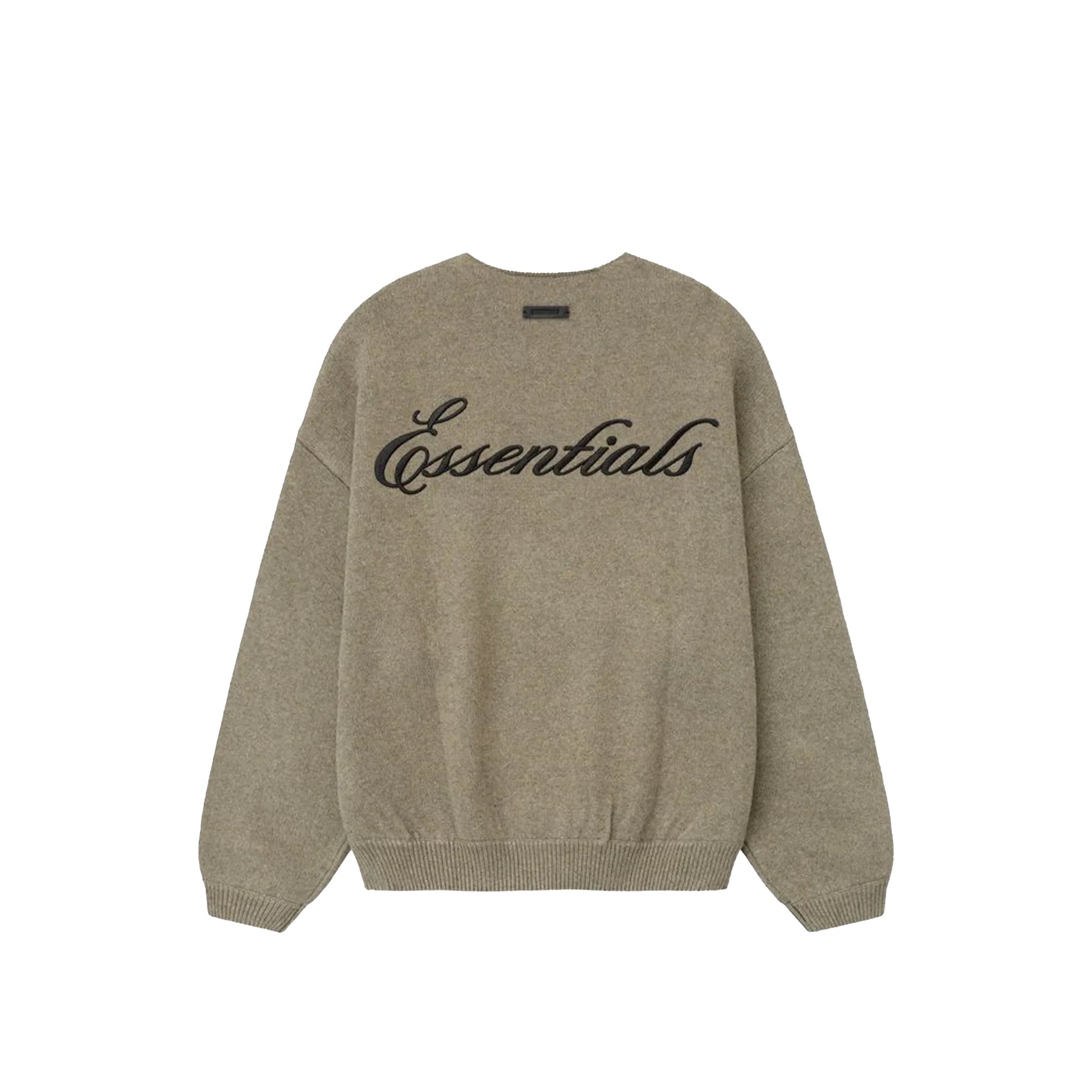 Mens Waffle Crewneck Sweater Fear of god оригінал – Купити в Україні – вид ззаду - FEAR OF GOD