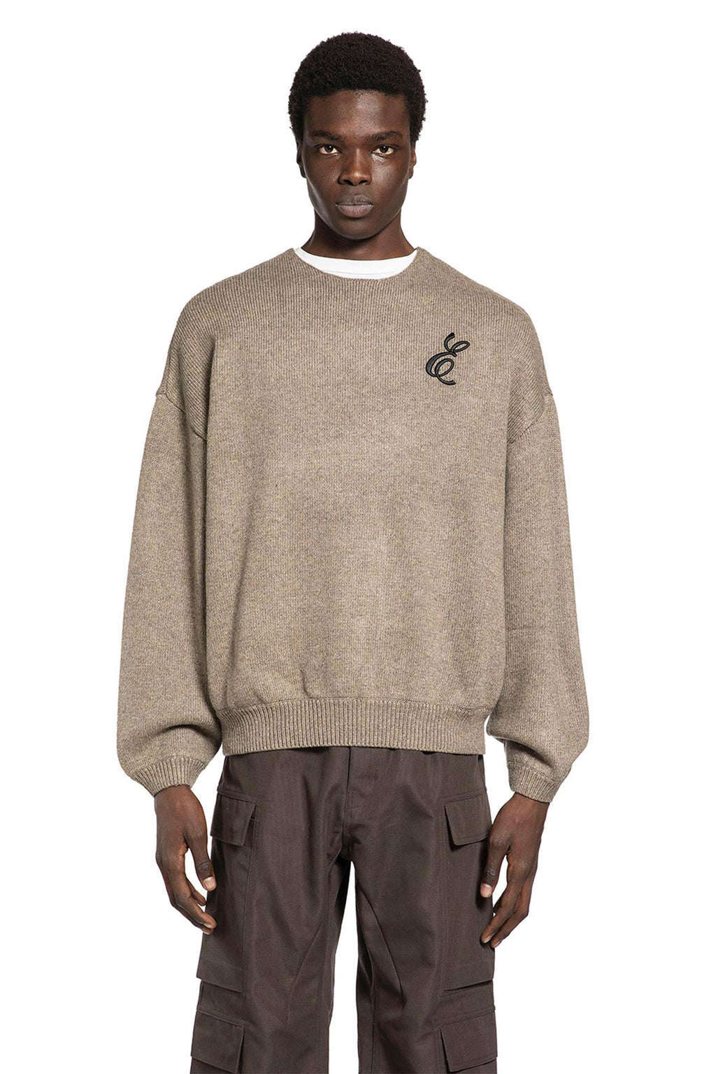 Оригінальна Waffle Crewneck Sweater Fear of god – вид ззаду