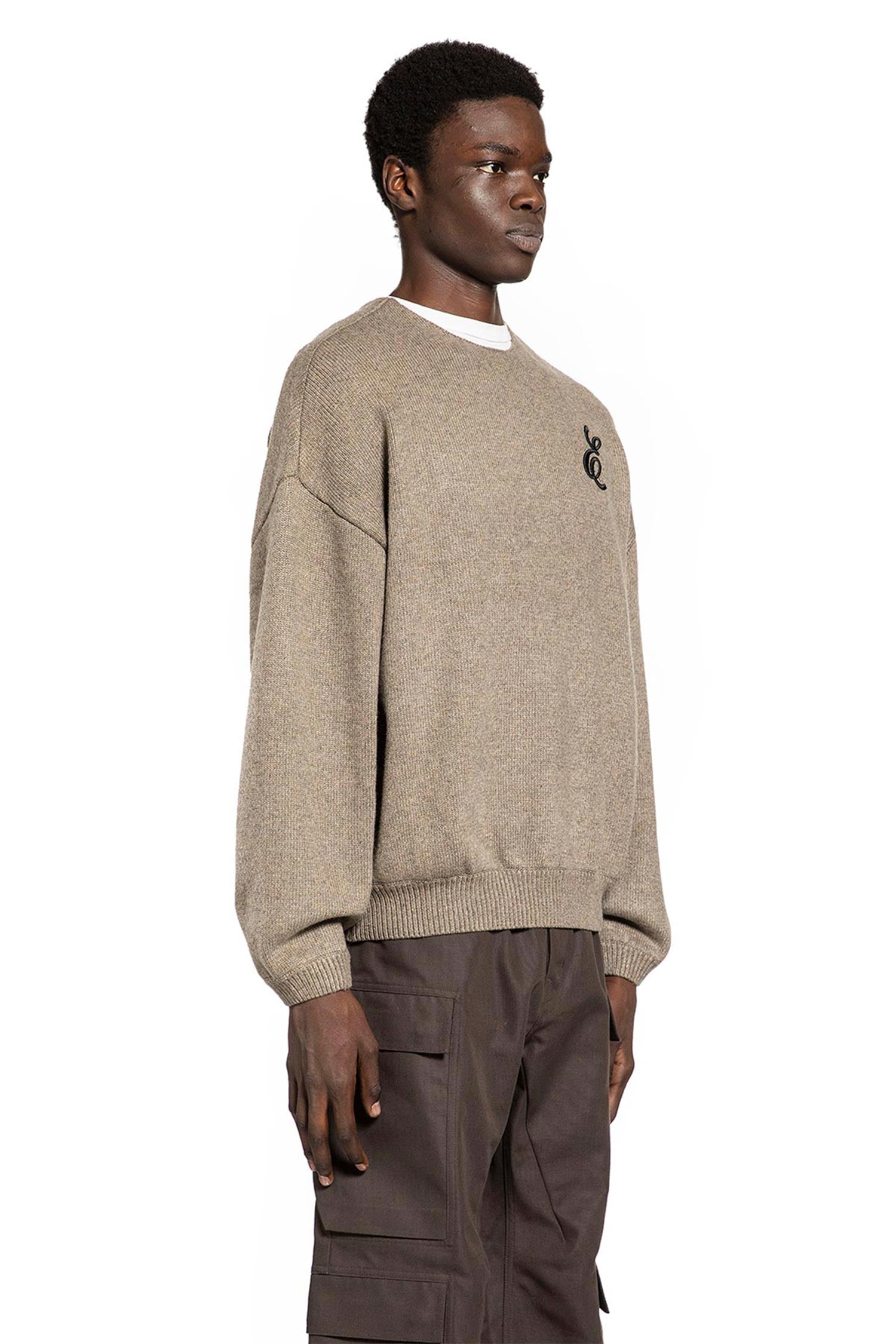 Оригінальна Waffle Crewneck Sweater Fear of god – детальний вид - FEAR OF GOD