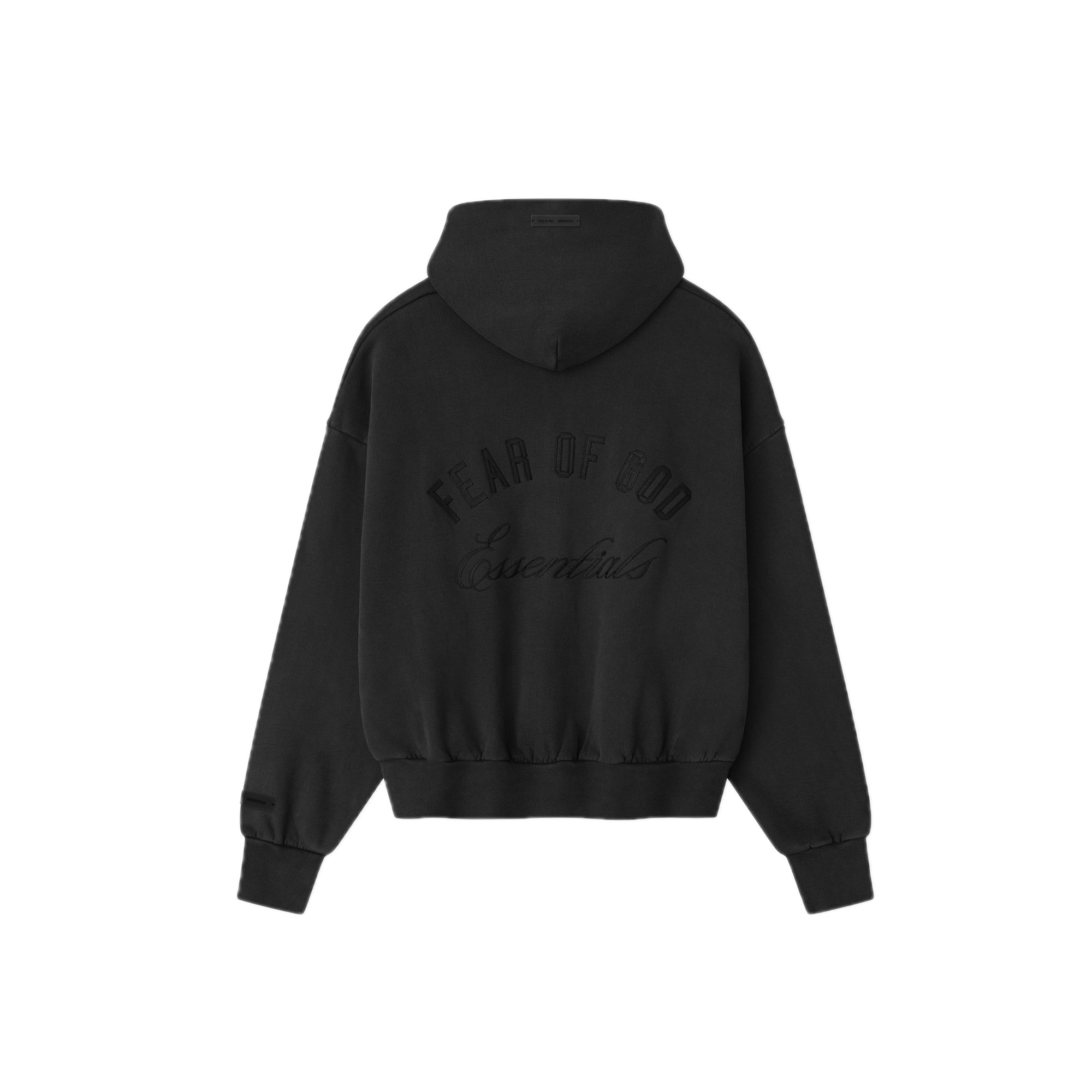 Mens Classic Full Zip Hoodie Fear of god оригінал – Купити в Україні – вид ззаду - FEAR OF GOD
