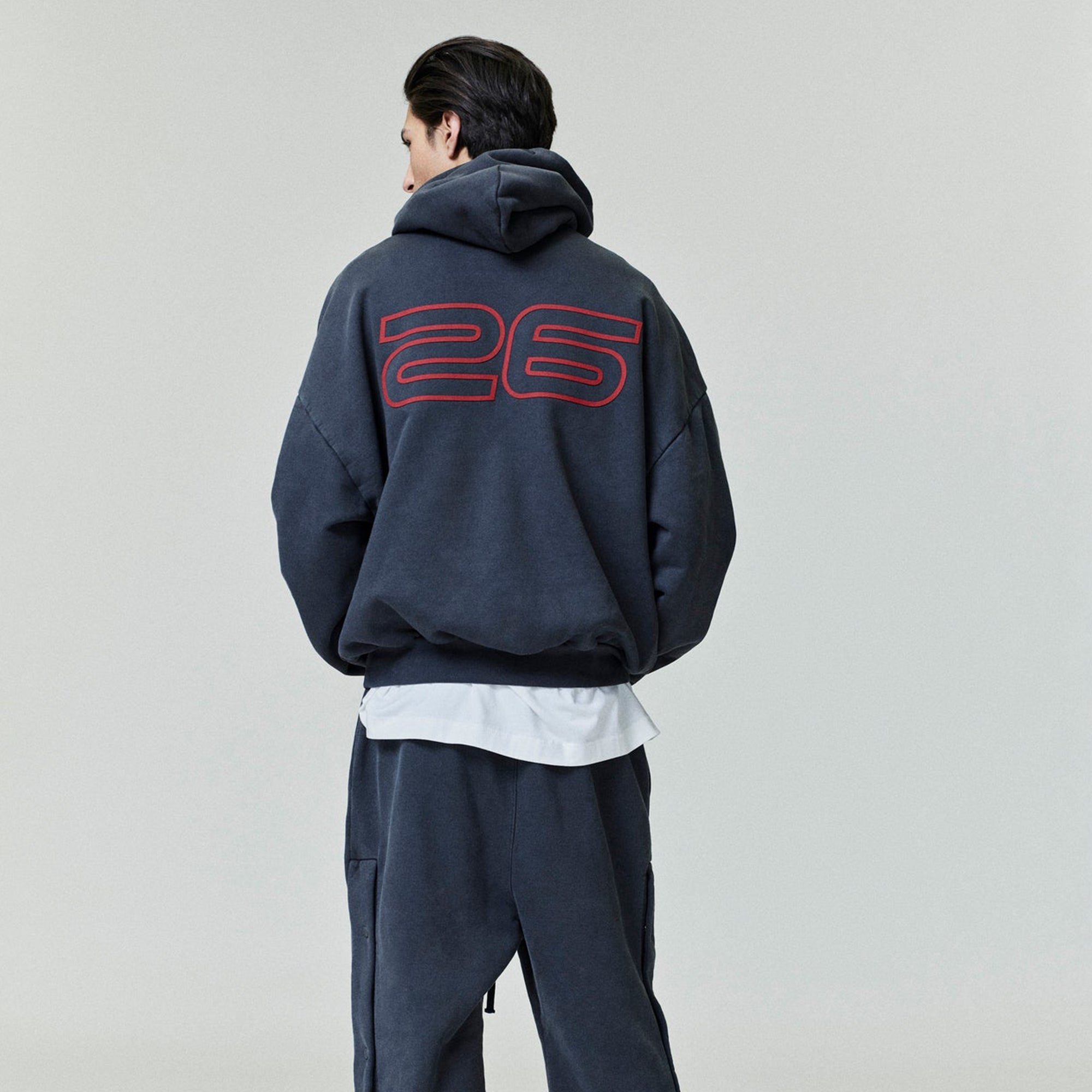 Mens Heavy Fleece 90s Hoodie Fear of god оригінал – Купити в Україні – детальний вид - FEAR OF GOD