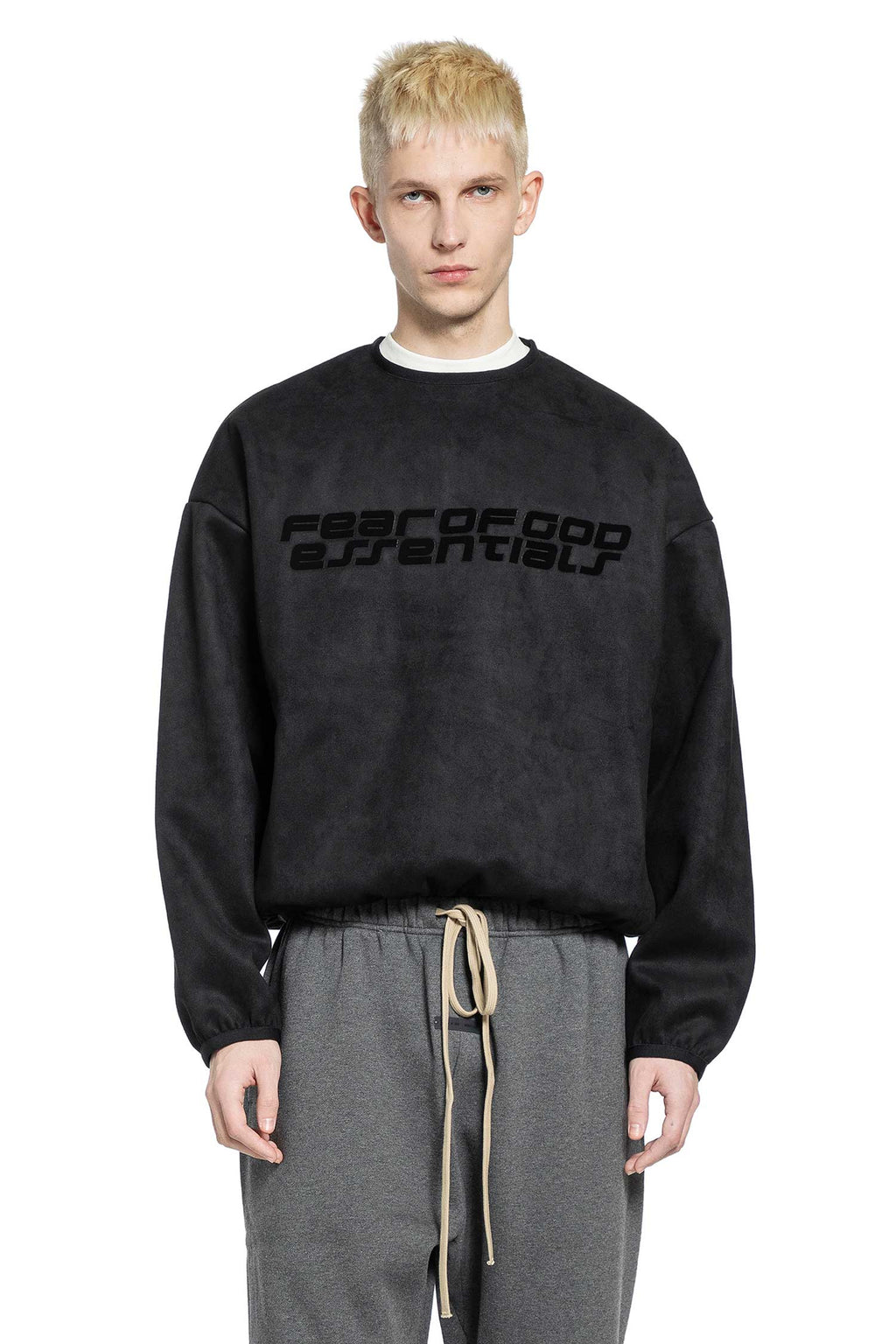 Modern Crewneck Sweatshirt Fear of god оригінал – Купити в Україні – боковий вид