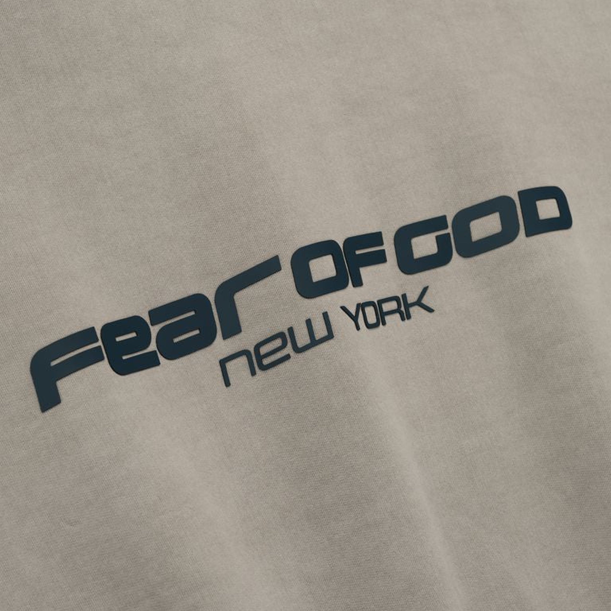 Оригінальна Mens Heavy Fleece Cropped Relaxed Sweatshirt Fear of god – детальний вид - FEAR OF GOD