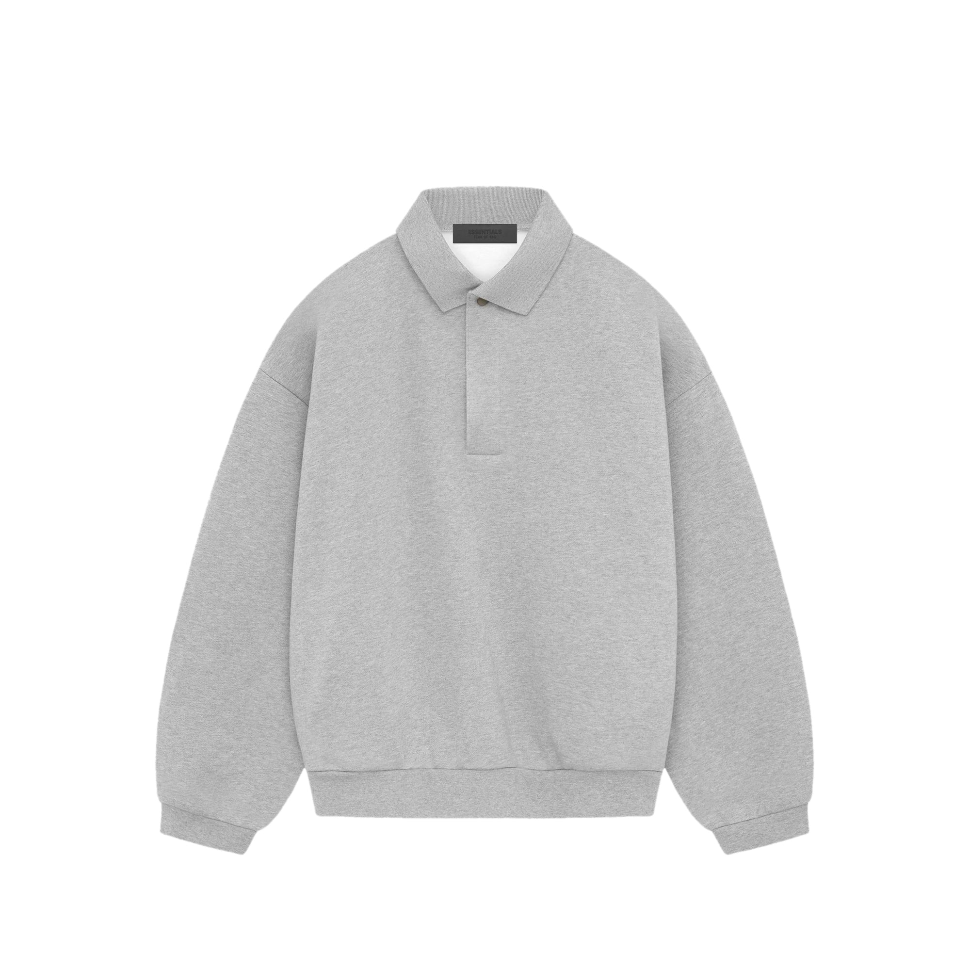 Mens Longsleeve Polo Fear of god – Гарантія оригінальності – боковий вид - FEAR OF GOD