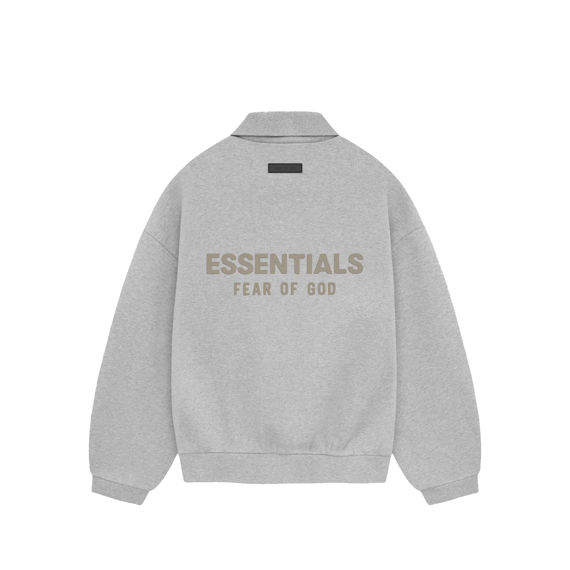 Mens Longsleeve Polo Fear of god – Гарантія оригінальності – вид ззаду - FEAR OF GOD
