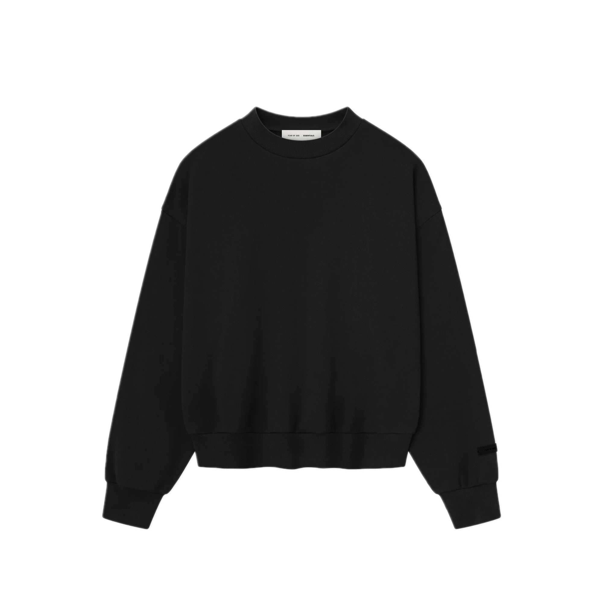 ESSENTIALS Mens Classic Fit Fleece Crewneck FEAR OF GOD – Гарантія оригінальності – боковий вид