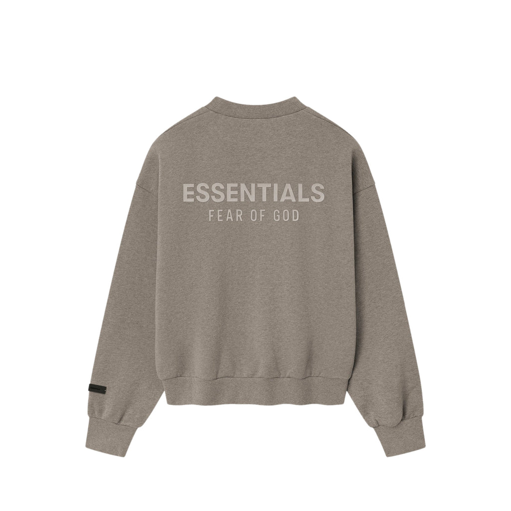 Оригінальна Mens Classic Fit Fleece Crewneck Fear of god – вид ззаду