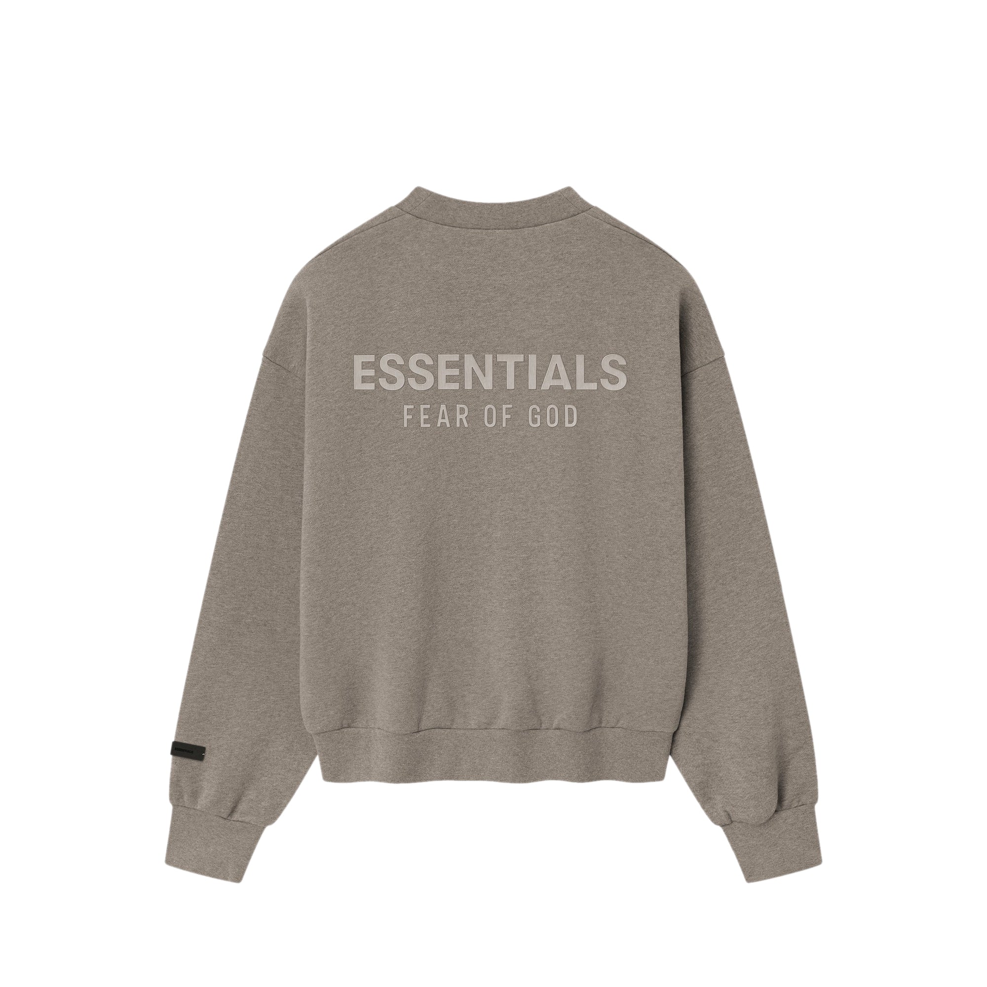 Оригінальна Mens Classic Fit Fleece Crewneck Fear of god – вид ззаду