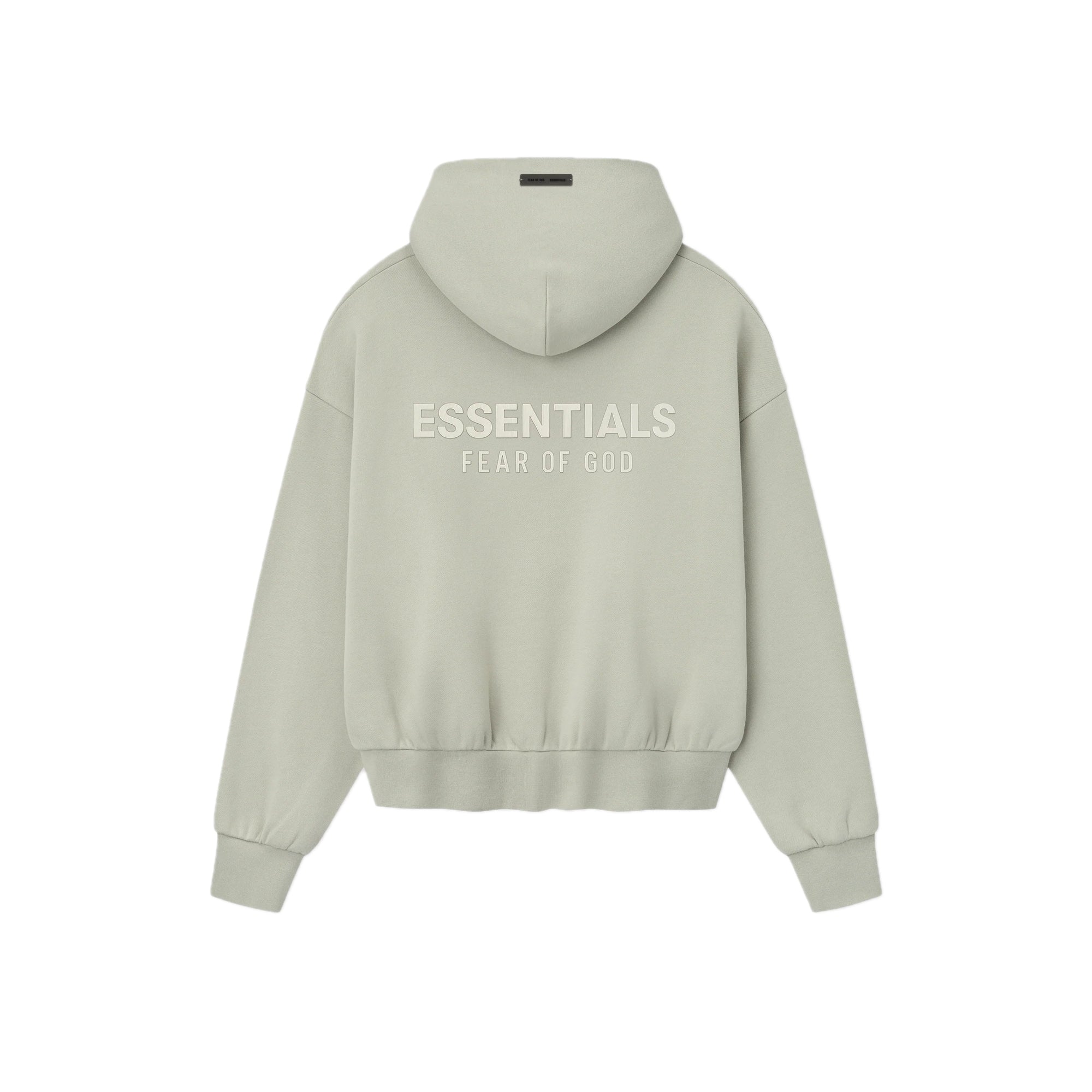 ESSENTIALS Mens Classic Fit Fleece Hoodie FEAR OF GOD – Гарантія оригінальності – вид ззаду