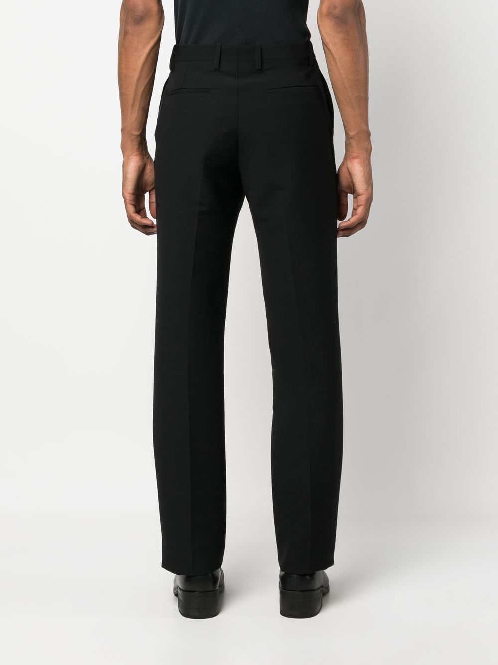 Graf Coupe Slim-Cut Trousers Off-white – Гарантія оригінальності – детальний вид