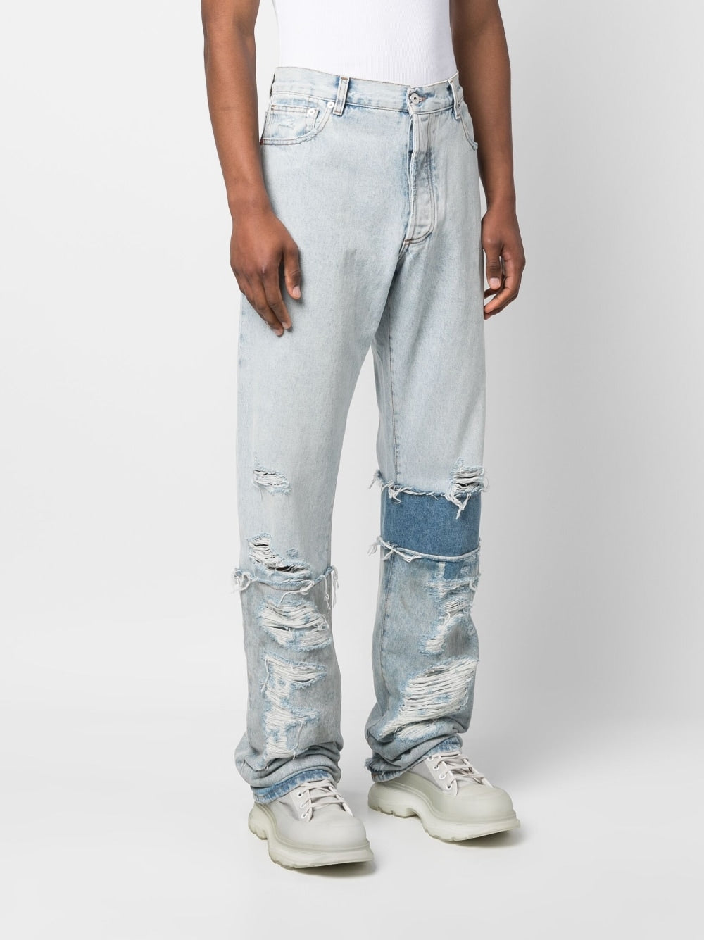 Multi-Panel Denim Jeans Heron preston оригінал – Купити в Україні – детальний вид