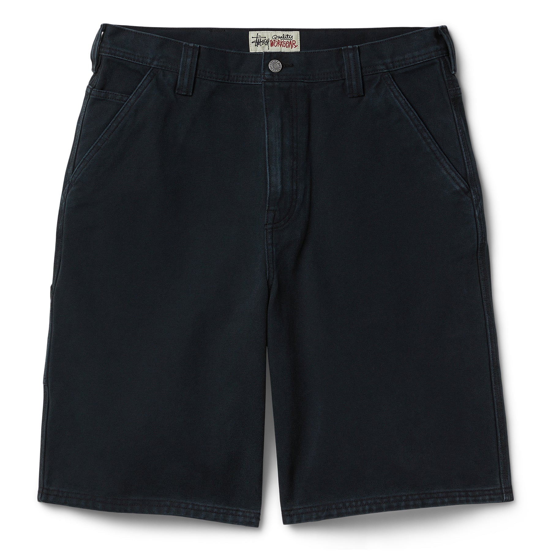 Work Short Washed Canvas Shorts Stussy – Гарантія оригінальності – боковий вид