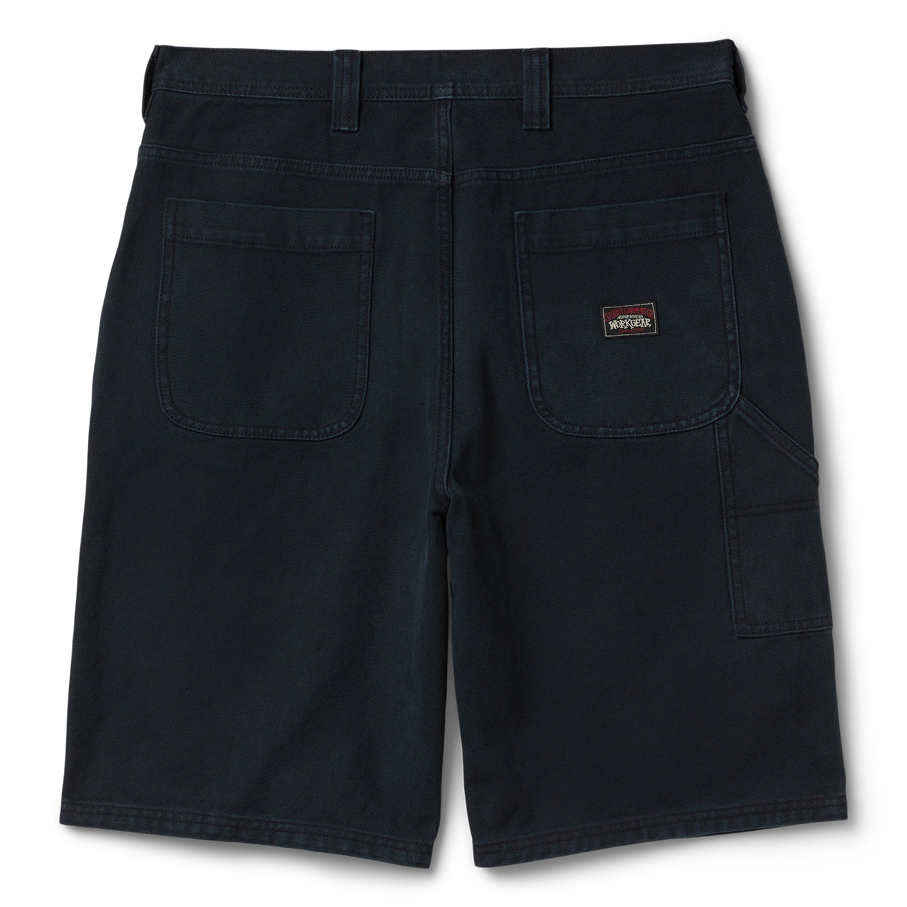 Work Short Washed Canvas Shorts Stussy – Гарантія оригінальності – вид ззаду