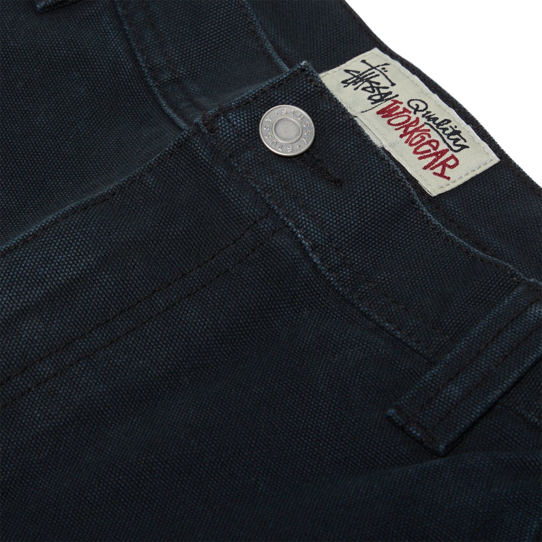 Work Short Washed Canvas Shorts Stussy – Гарантія оригінальності – детальний вид