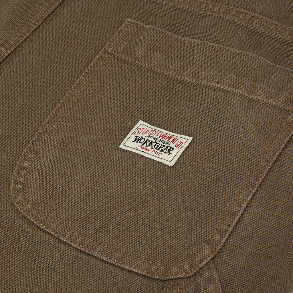 Work Short Washed Canvas Shorts Stussy – Гарантія оригінальності – детальний вид