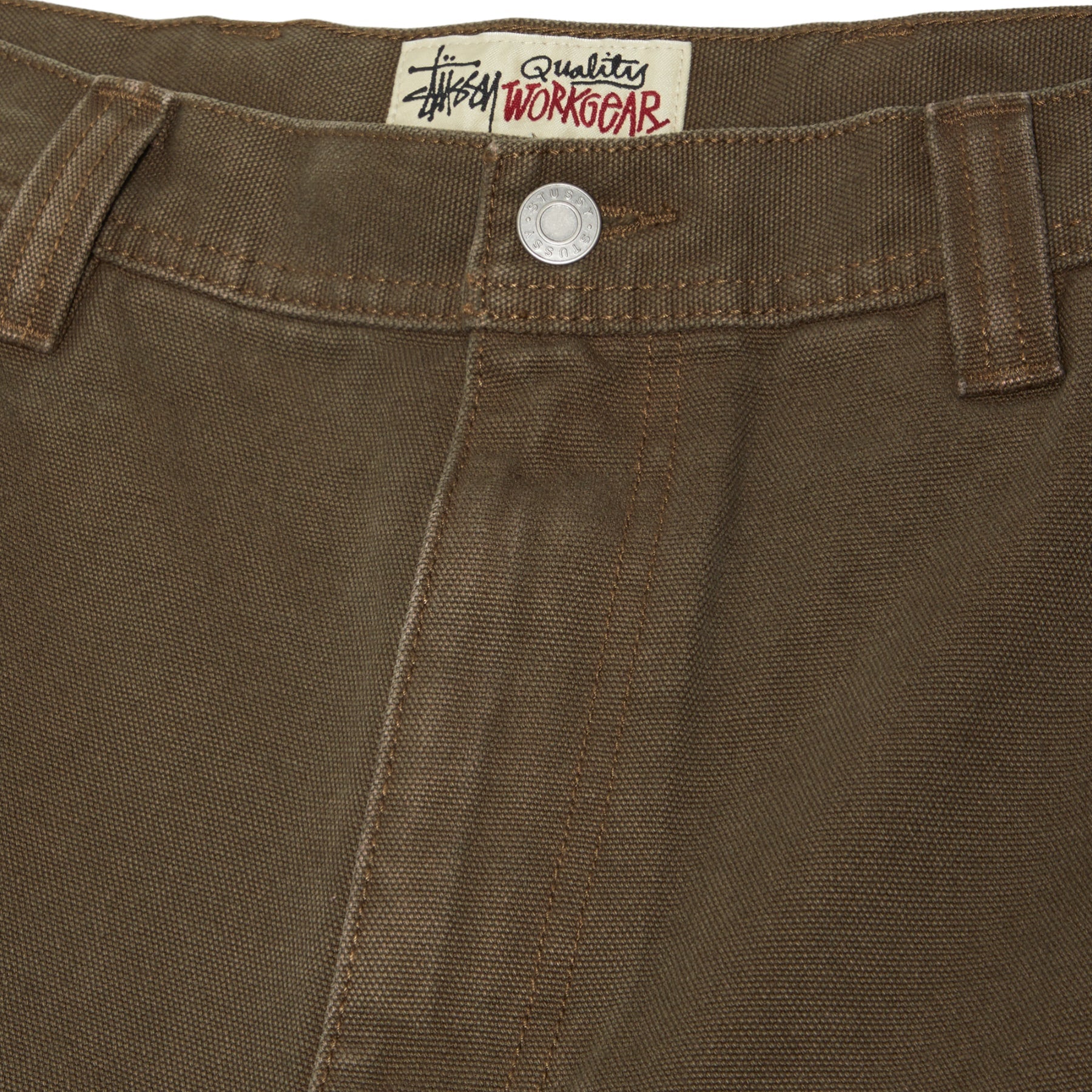 Work Short Washed Canvas Shorts Stussy – Гарантія оригінальності – збільшений вид