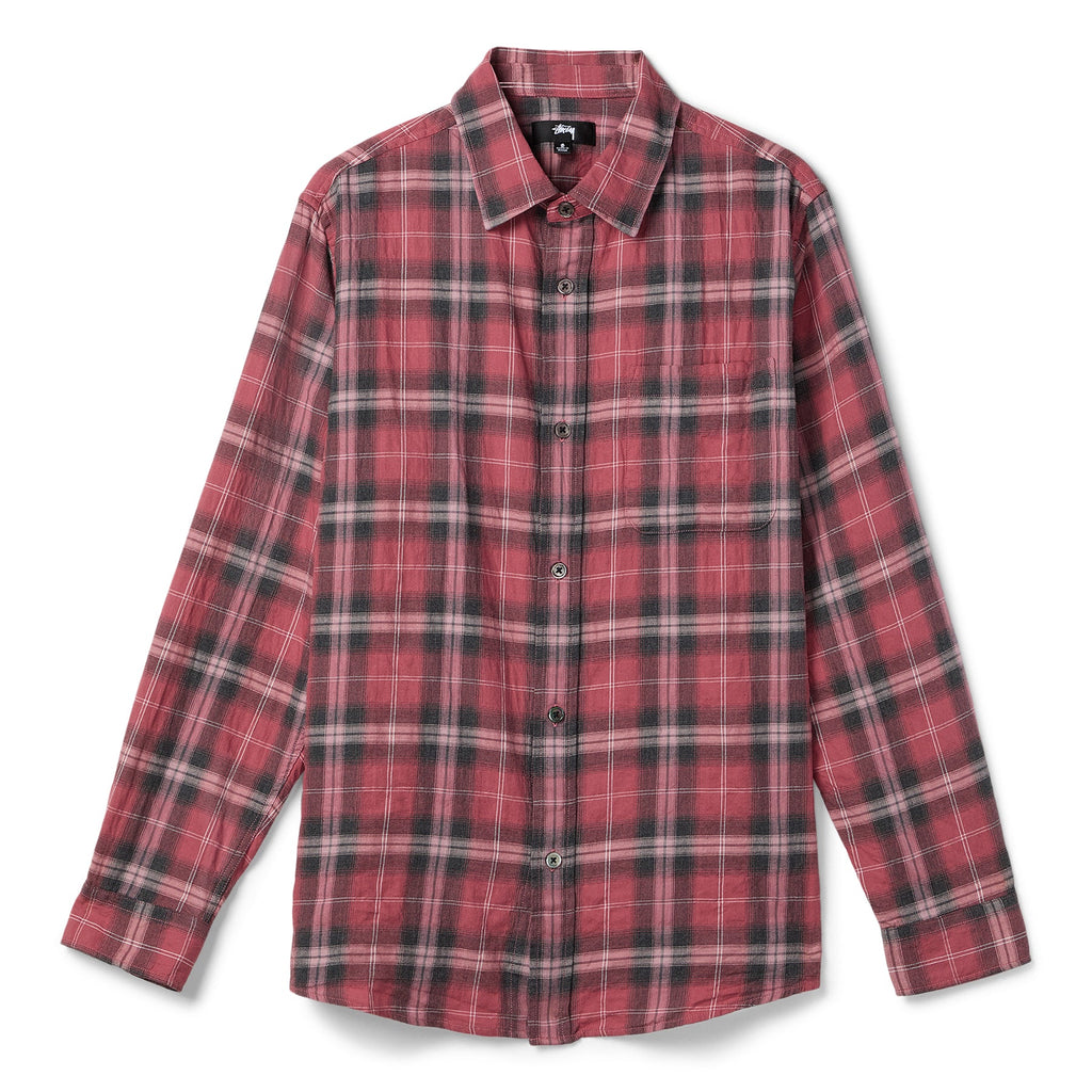 Beach Plaid Shirt Stussy – Гарантія оригінальності – боковий вид