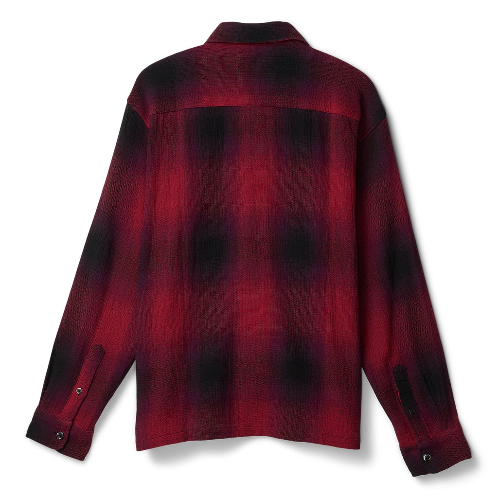 Loose Weave Plaid Shirt Stussy – Гарантія оригінальності – вид ззаду