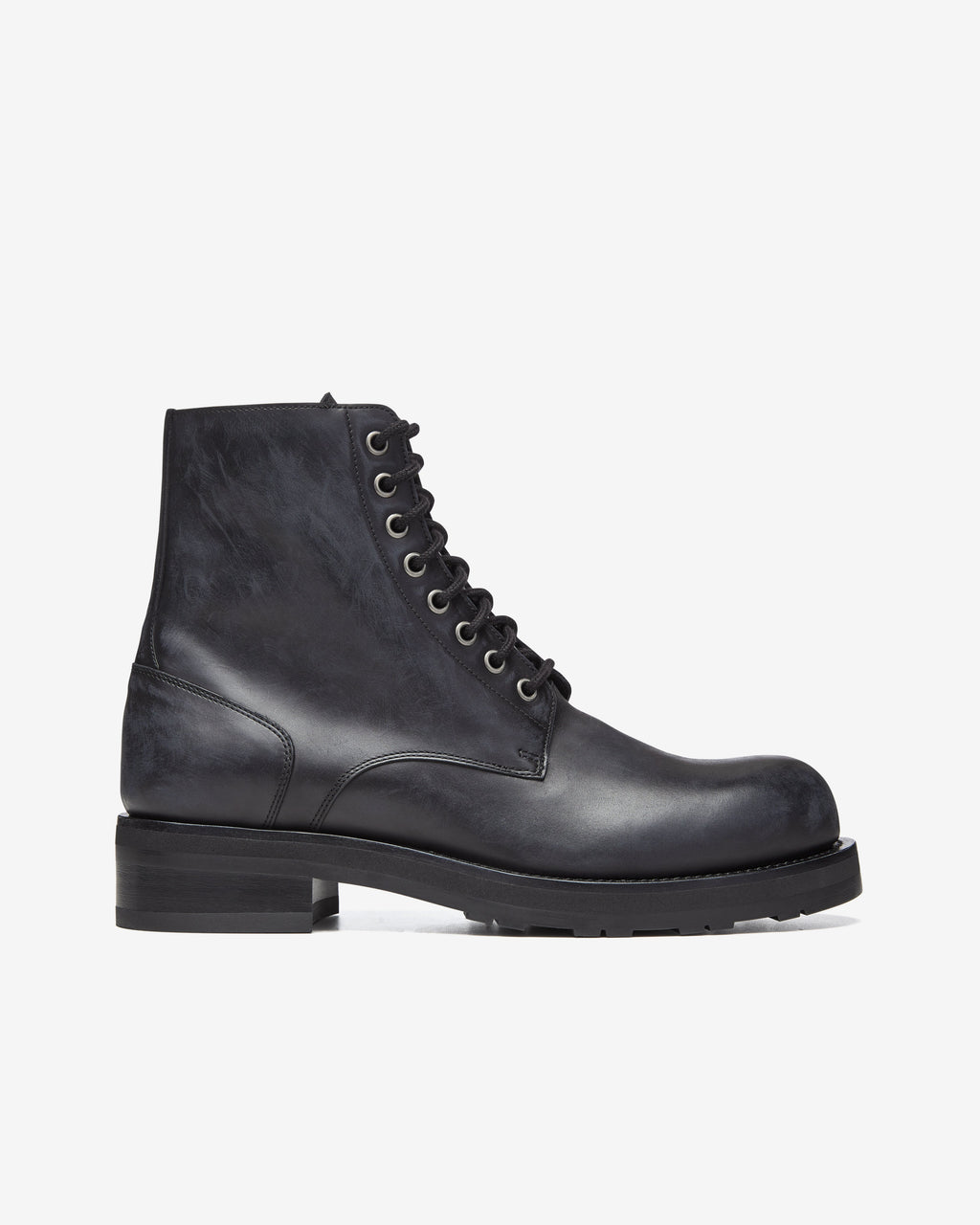Mens Lug Sole Lace Up Boots The row оригінал – Купити в Україні – боковий вид