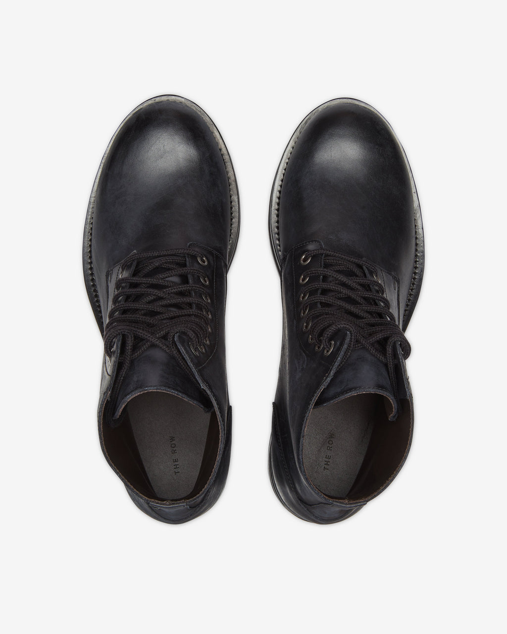Mens Lug Sole Lace Up Boots The row оригінал – Купити в Україні – вид ззаду