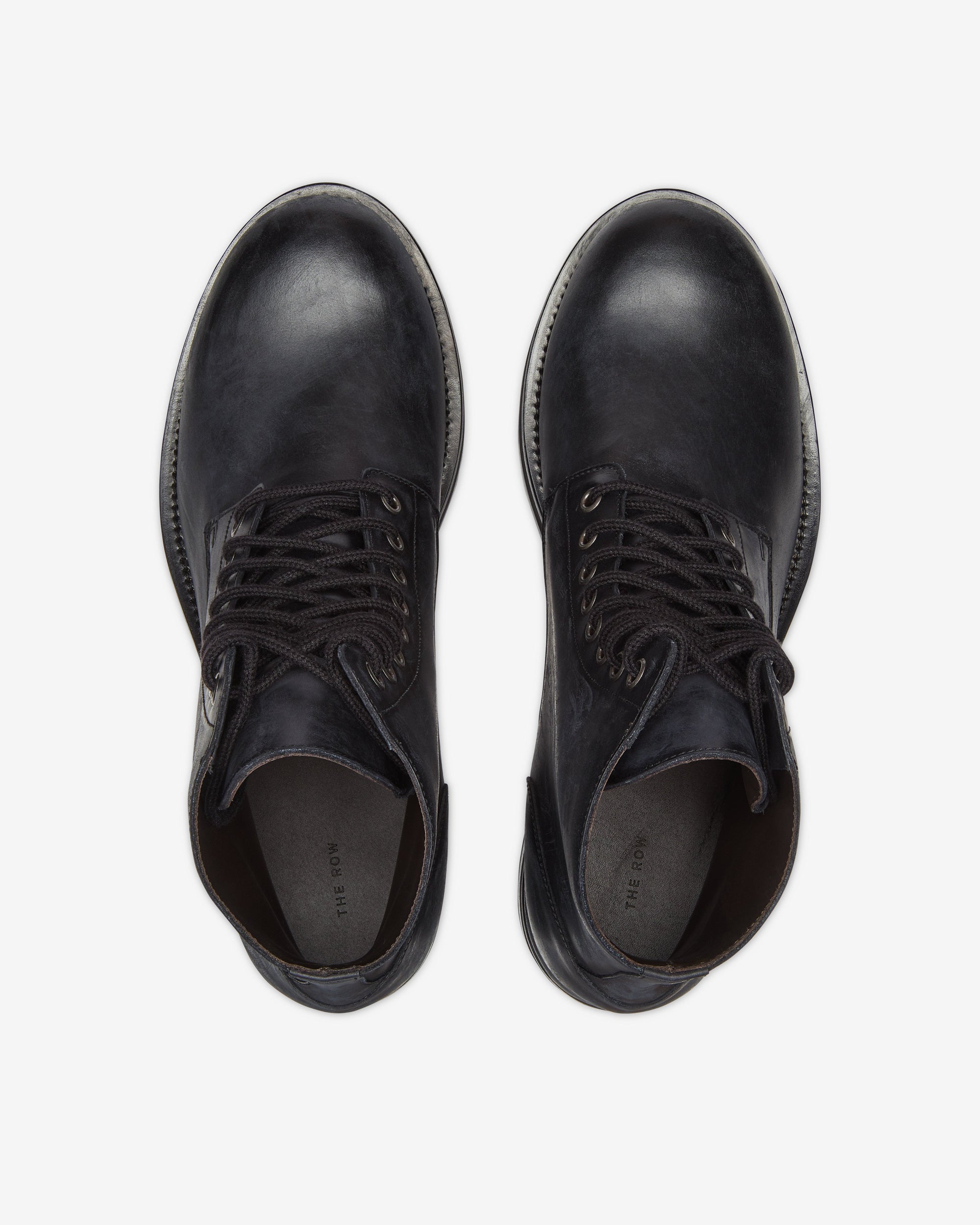 Mens Lug Sole Lace Up Boots The row оригінал – Купити в Україні – вид ззаду